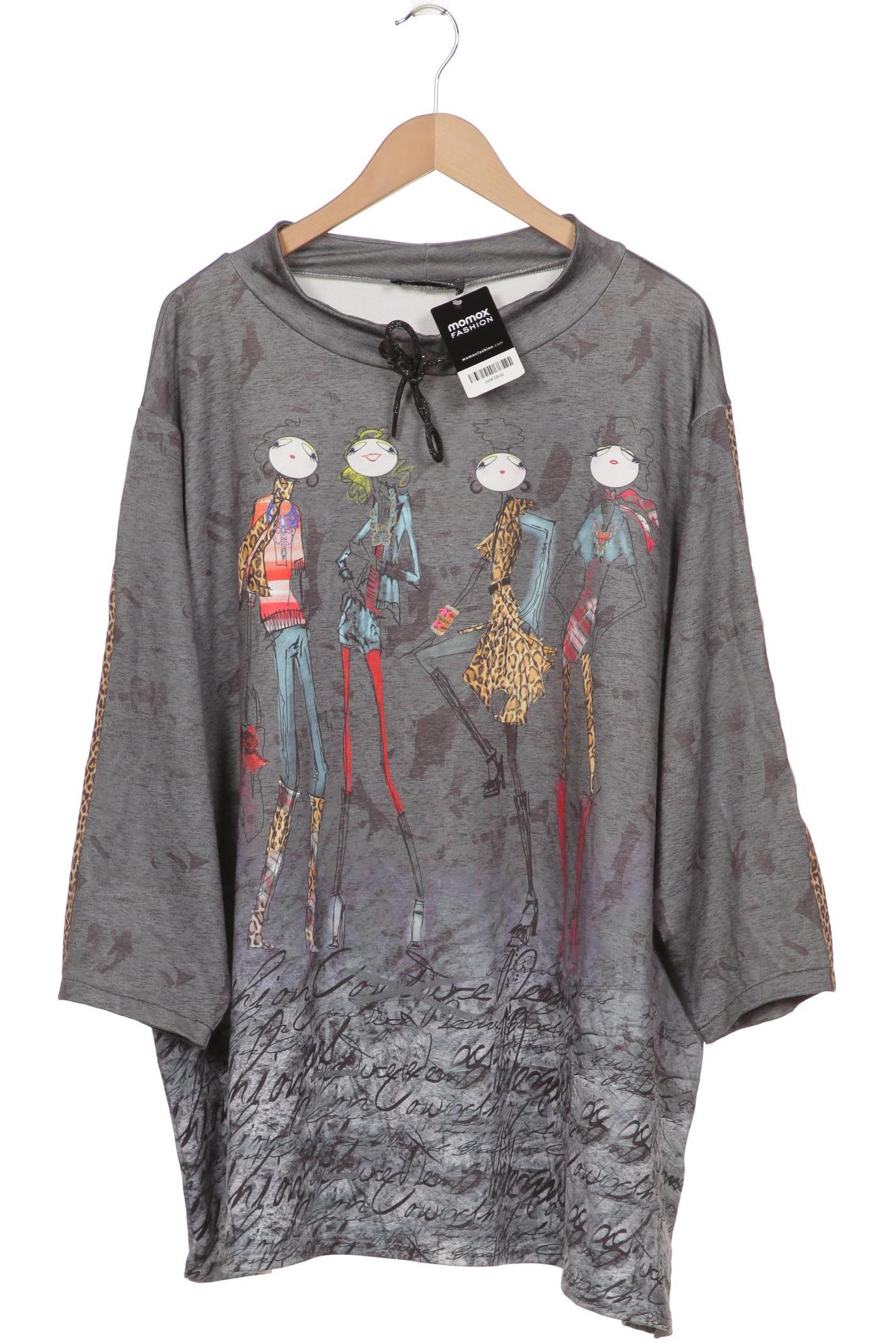 

Doris Streich Damen Langarmshirt, grau, Gr. 54