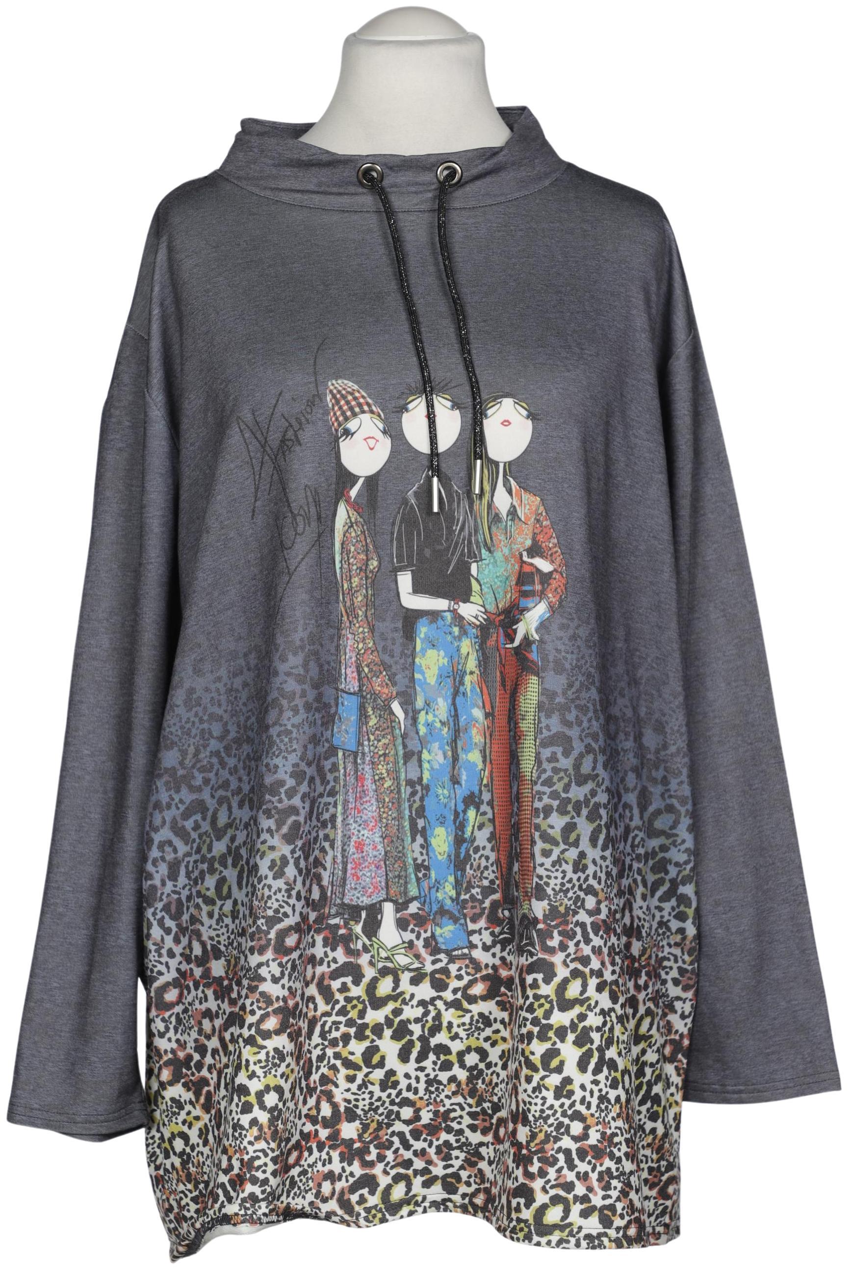 

Doris Streich Damen Langarmshirt, grau, Gr. 54