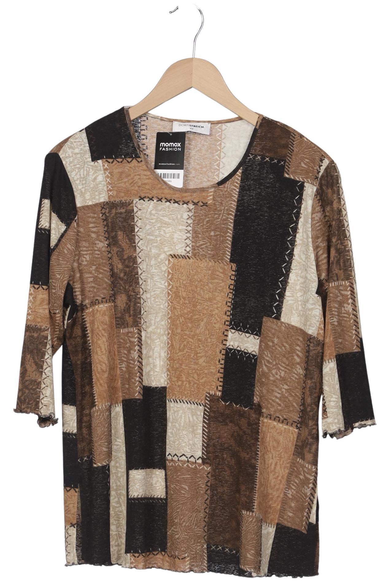 

Doris Streich Damen Langarmshirt, mehrfarbig, Gr. 44