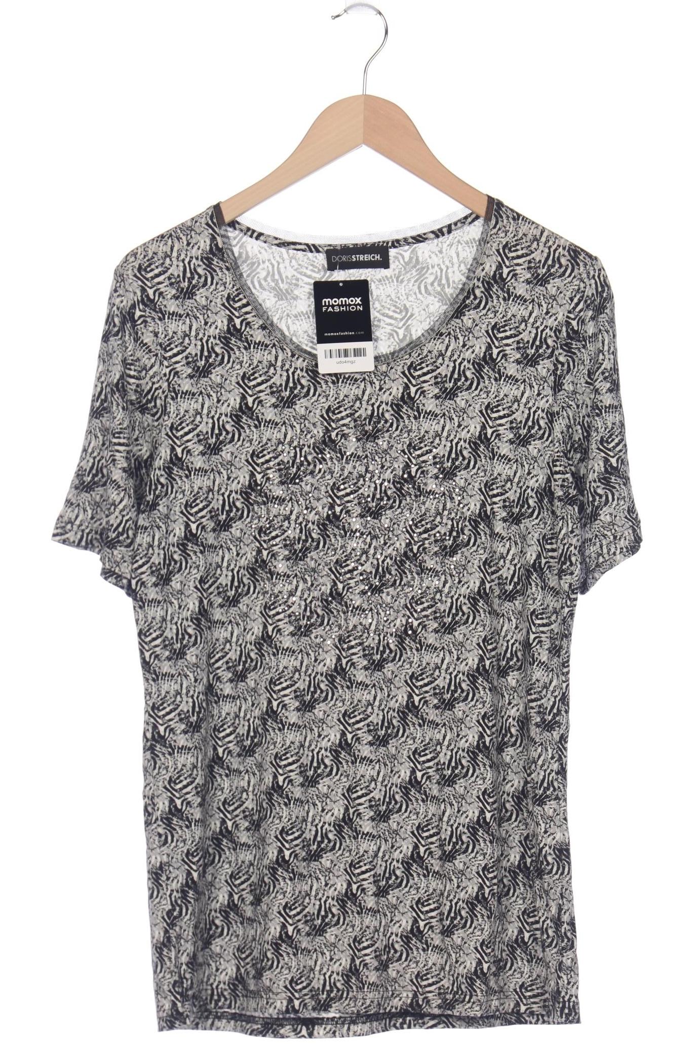 

Doris Streich Damen T-Shirt, grau, Gr. 38