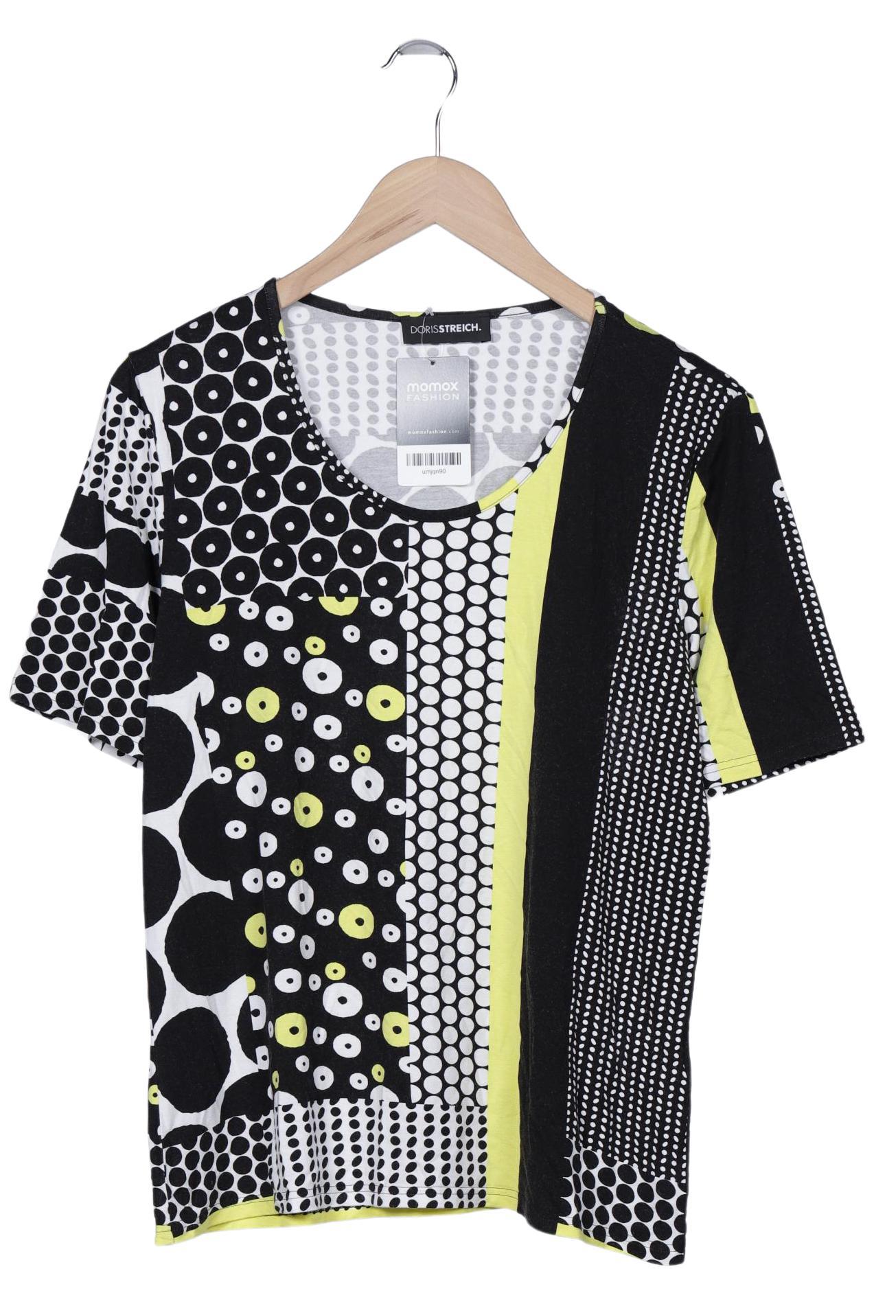 

Doris Streich Damen T-Shirt, schwarz, Gr. 40
