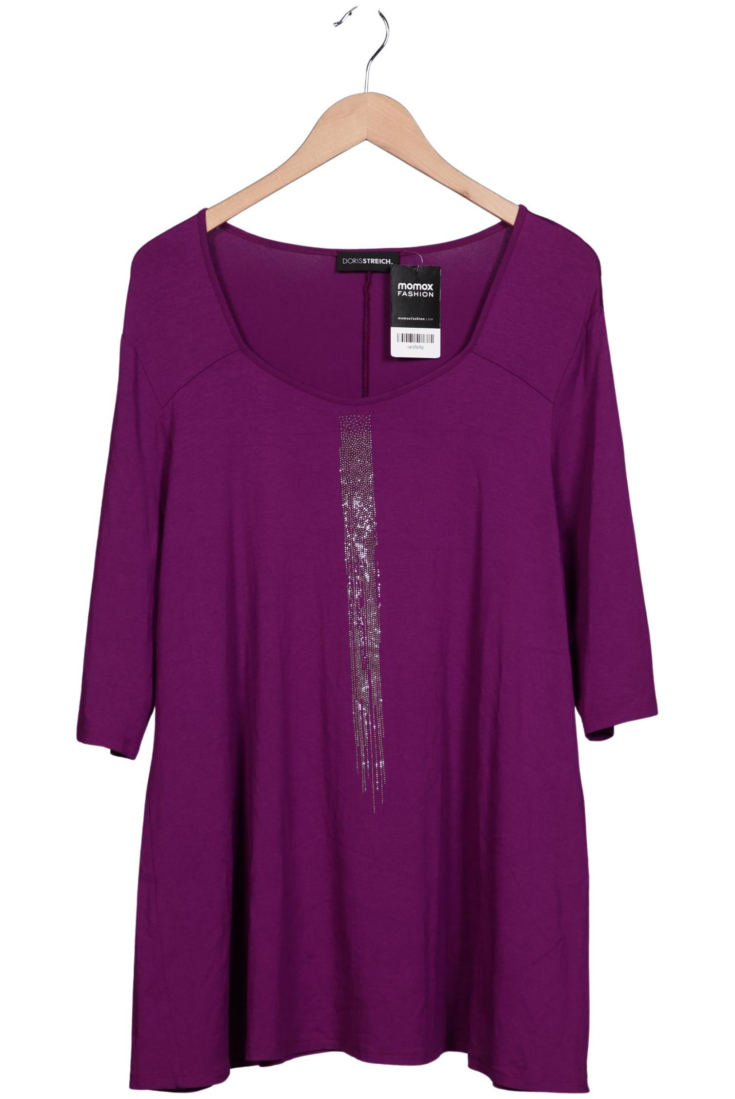 

Doris Streich Damen Langarmshirt, flieder, Gr. 46