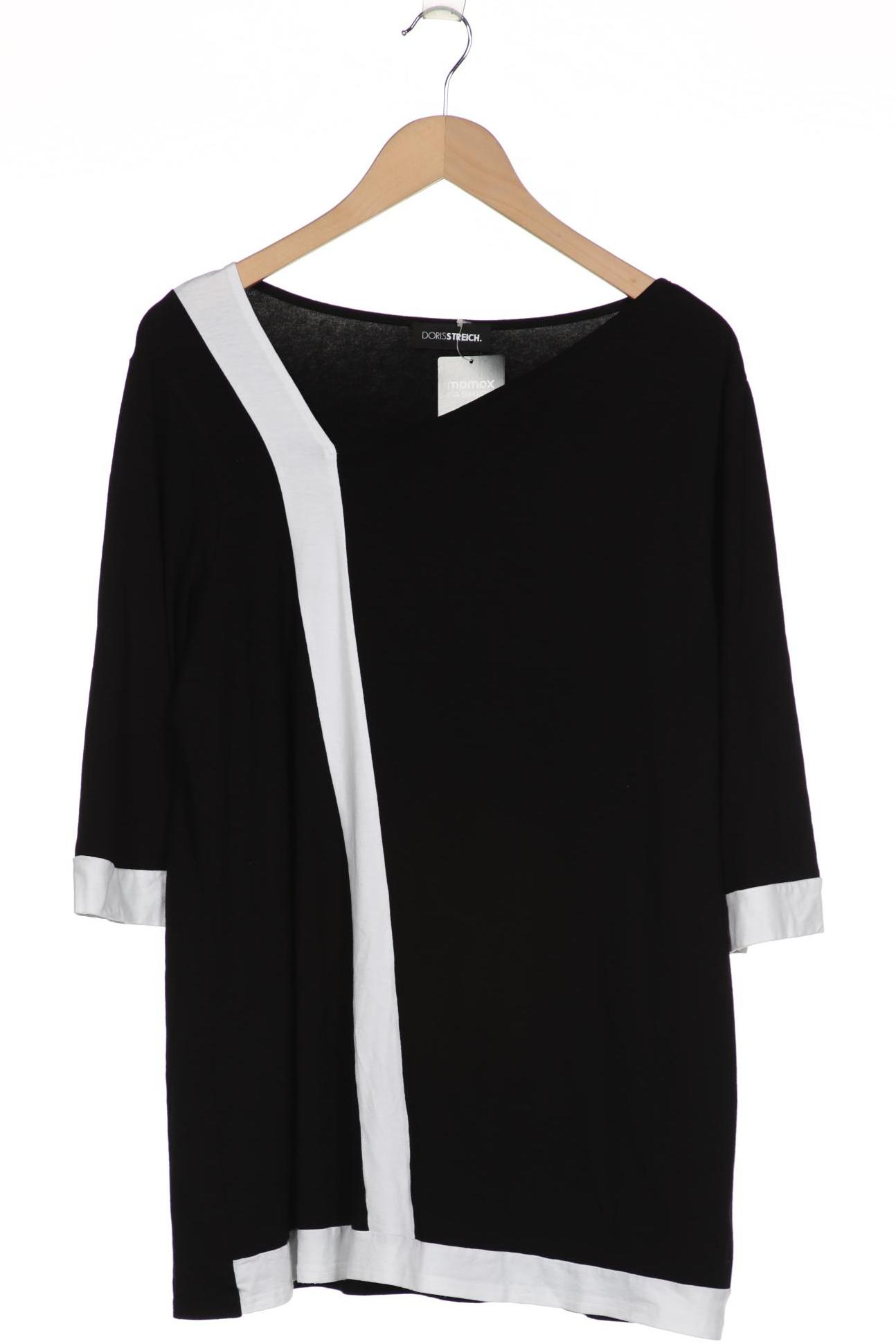 

Doris Streich Damen Langarmshirt, schwarz, Gr. 46