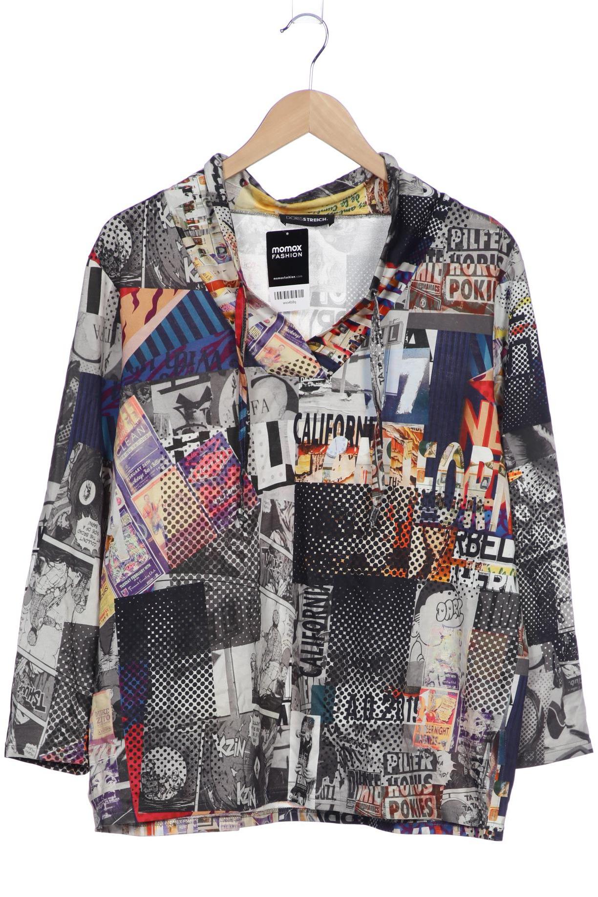 

Doris Streich Damen Langarmshirt, grau, Gr. 40