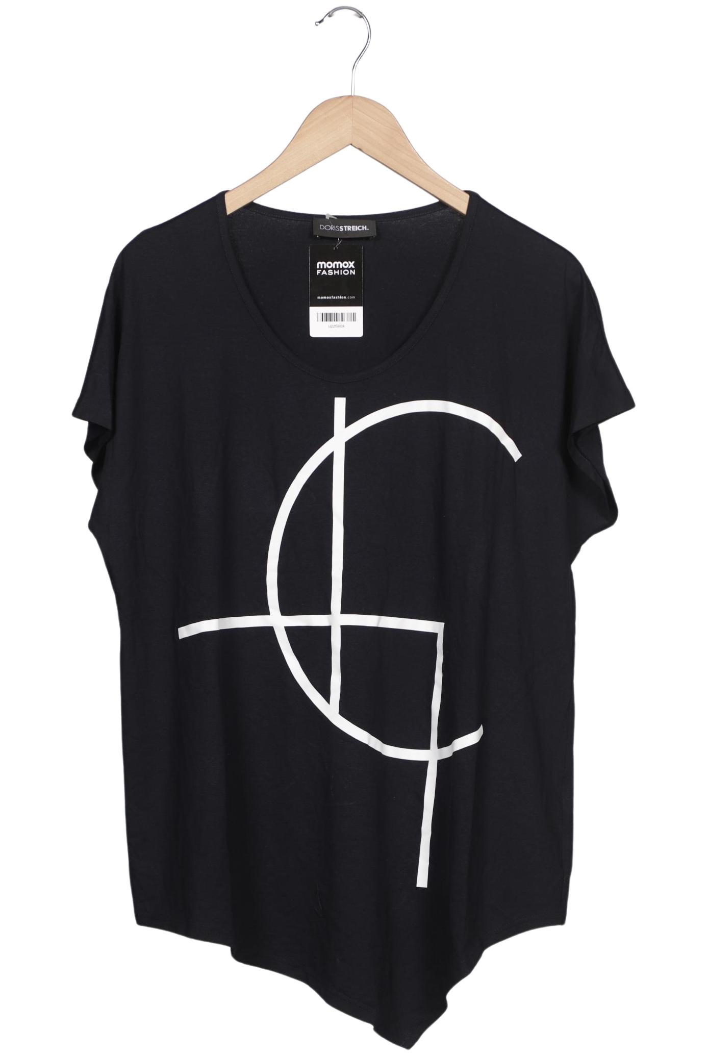 

Doris Streich Damen T-Shirt, marineblau, Gr. 46