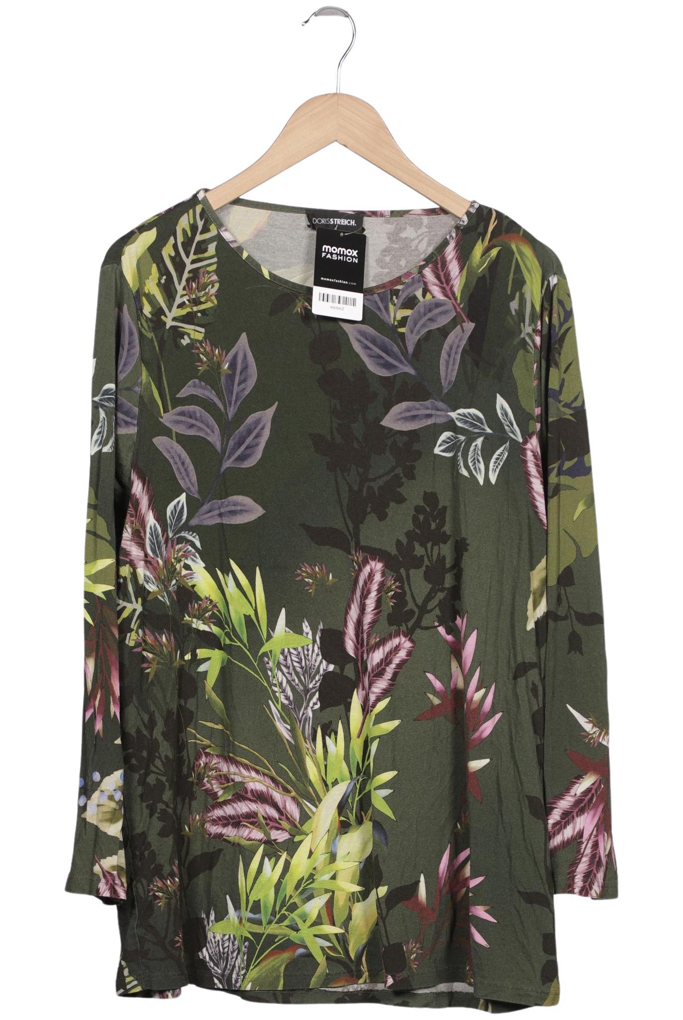 

Doris Streich Damen Langarmshirt, grün, Gr. 50