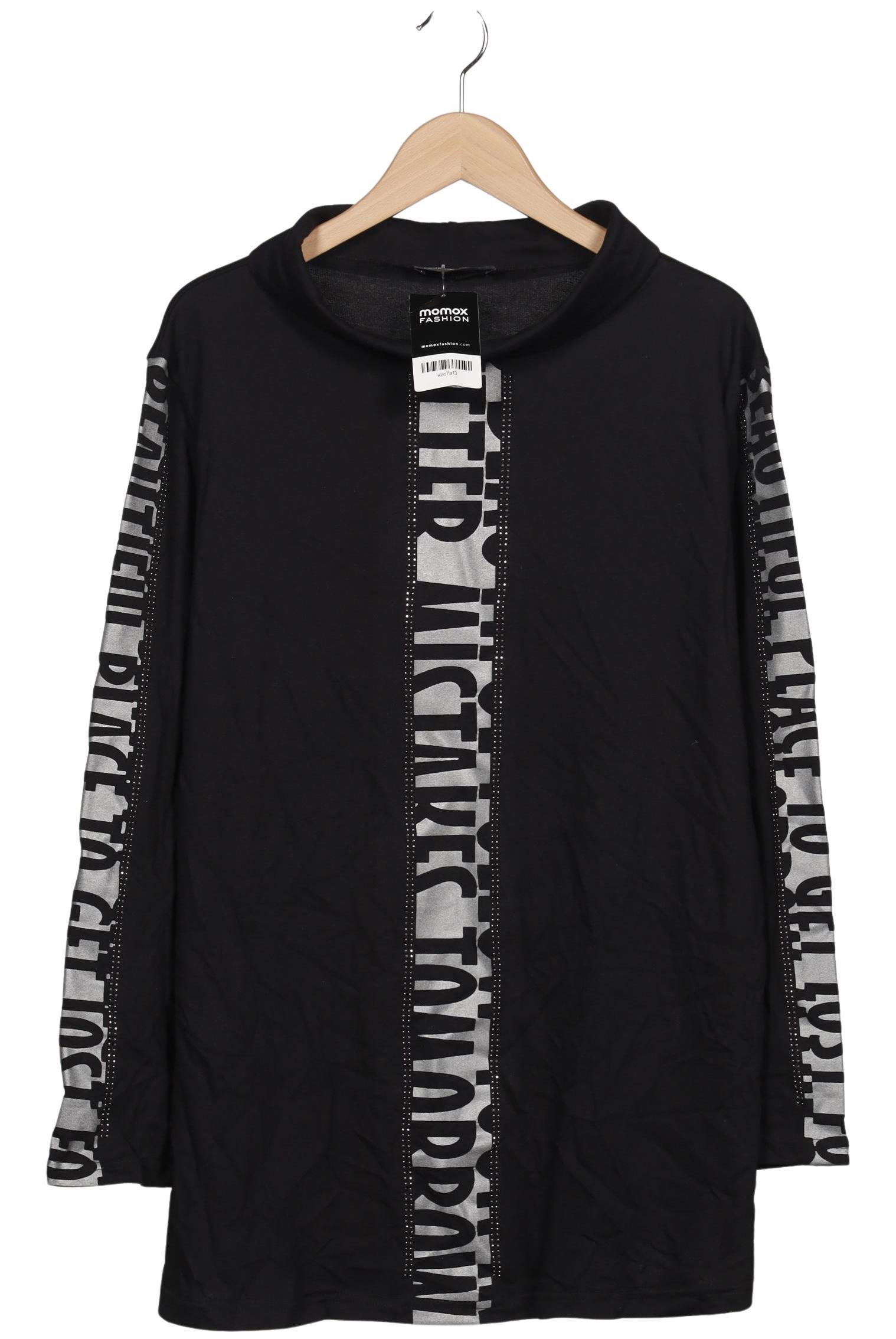 

Doris Streich Damen Langarmshirt, schwarz, Gr. 48