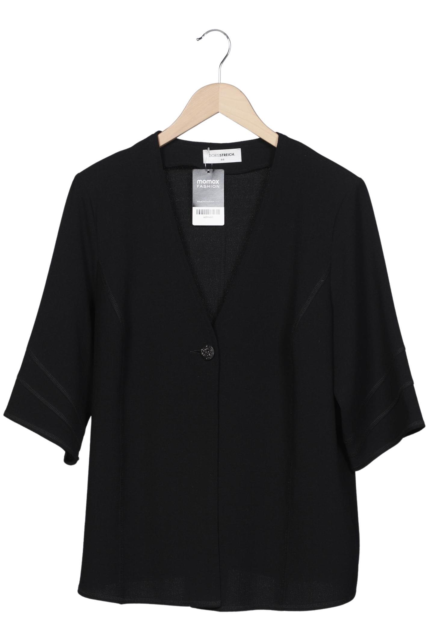 

Doris Streich Damen Strickjacke, schwarz, Gr. 44