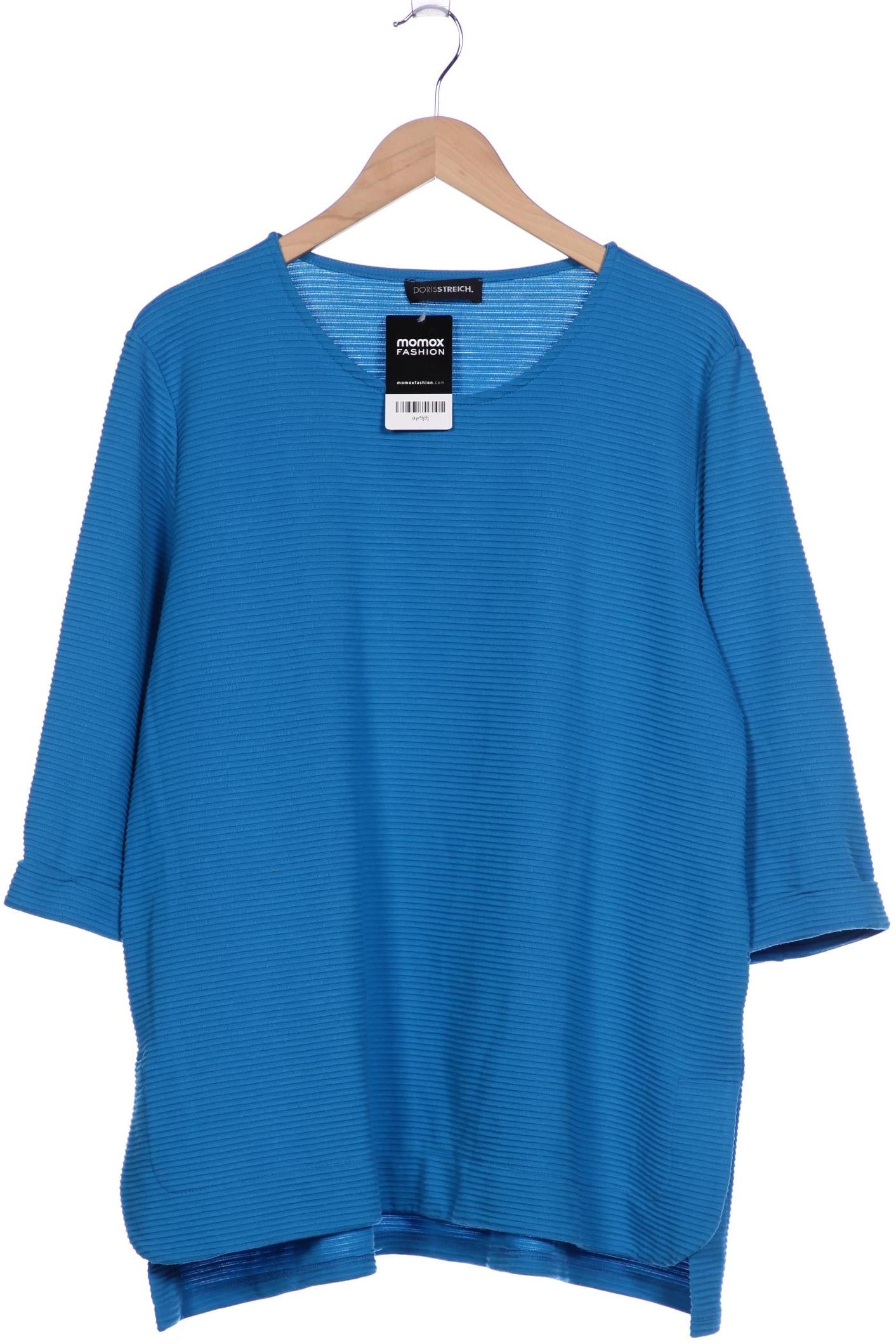 

Doris Streich Damen Sweatshirt, blau, Gr. 48