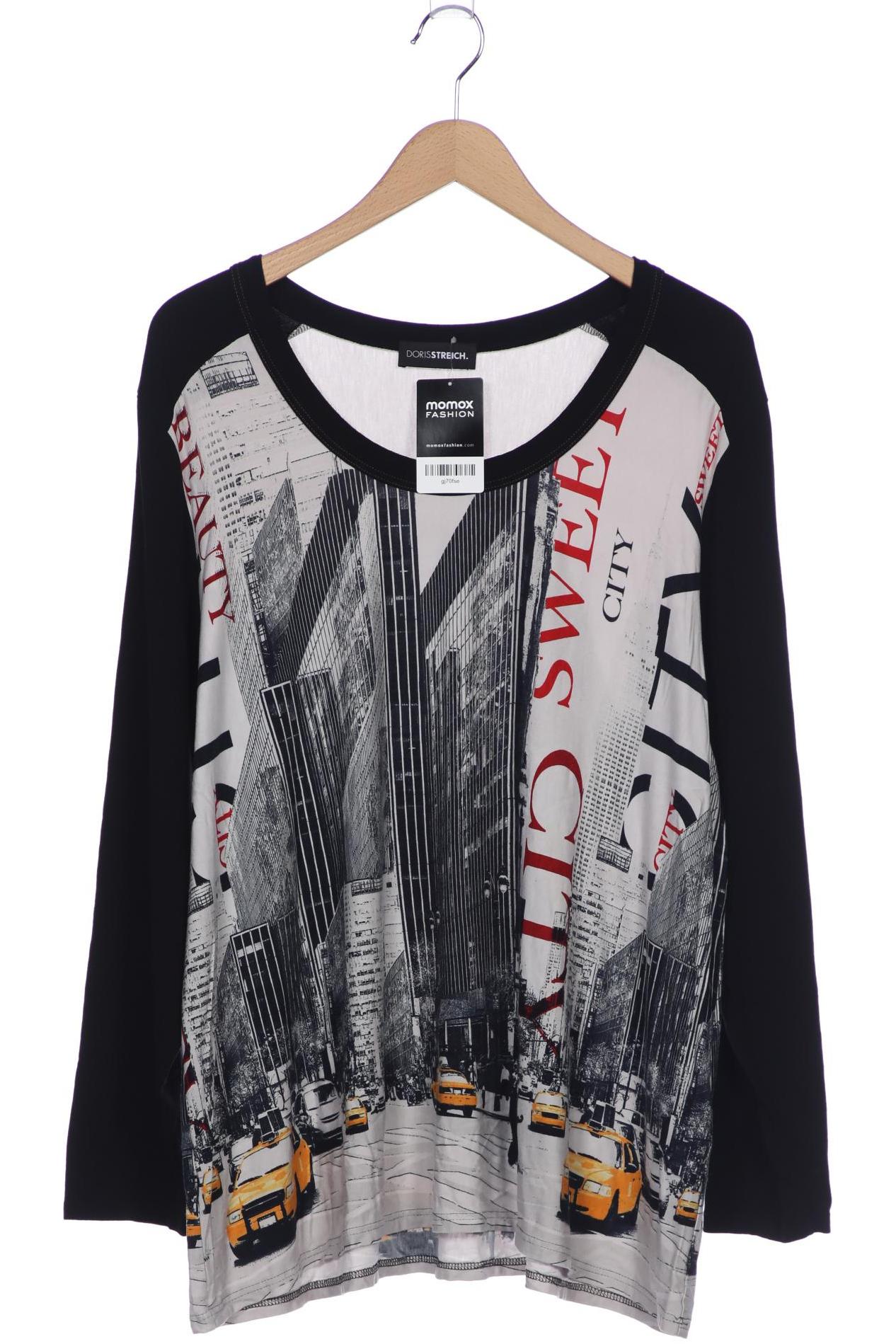 

Doris Streich Damen Langarmshirt, grau, Gr. 52