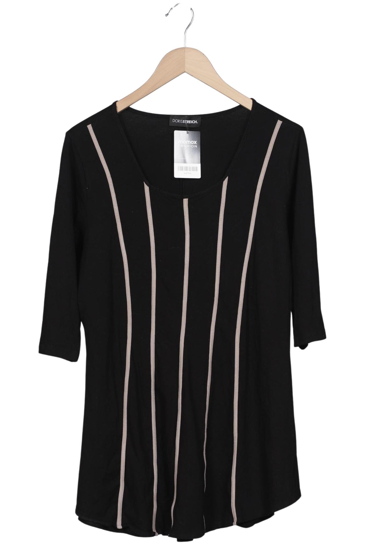 

Doris Streich Damen Langarmshirt, schwarz, Gr. 44