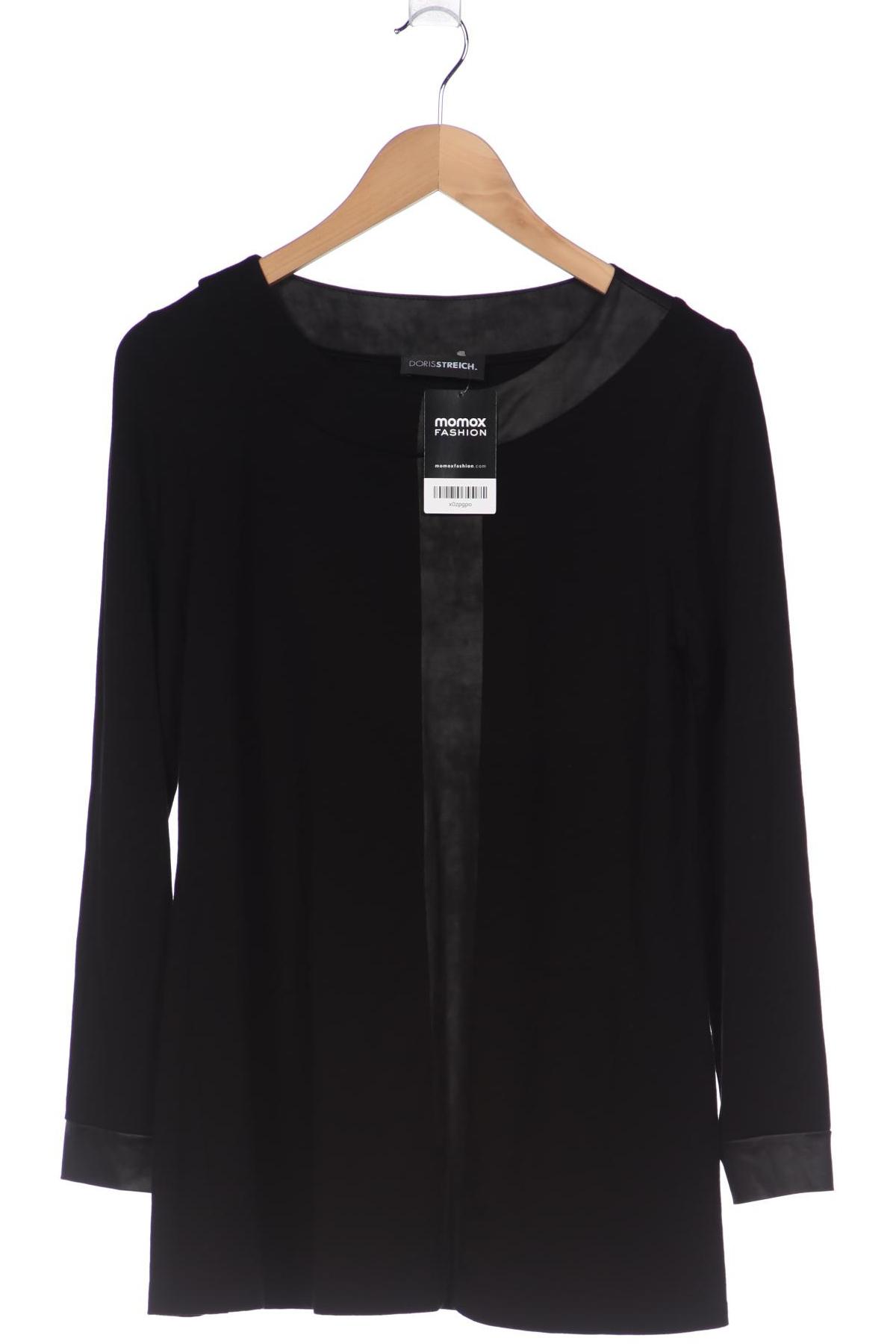 

Doris Streich Damen Langarmshirt, schwarz