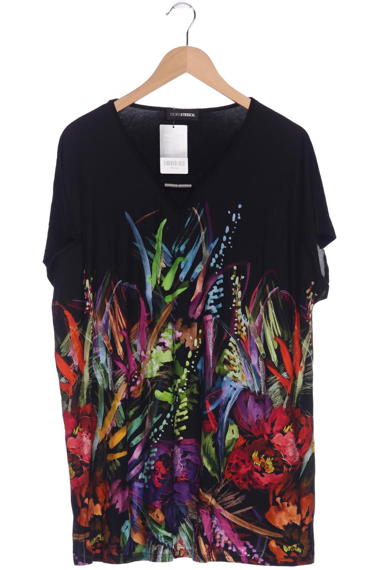 

Doris Streich Damen T-Shirt, schwarz, Gr. 46