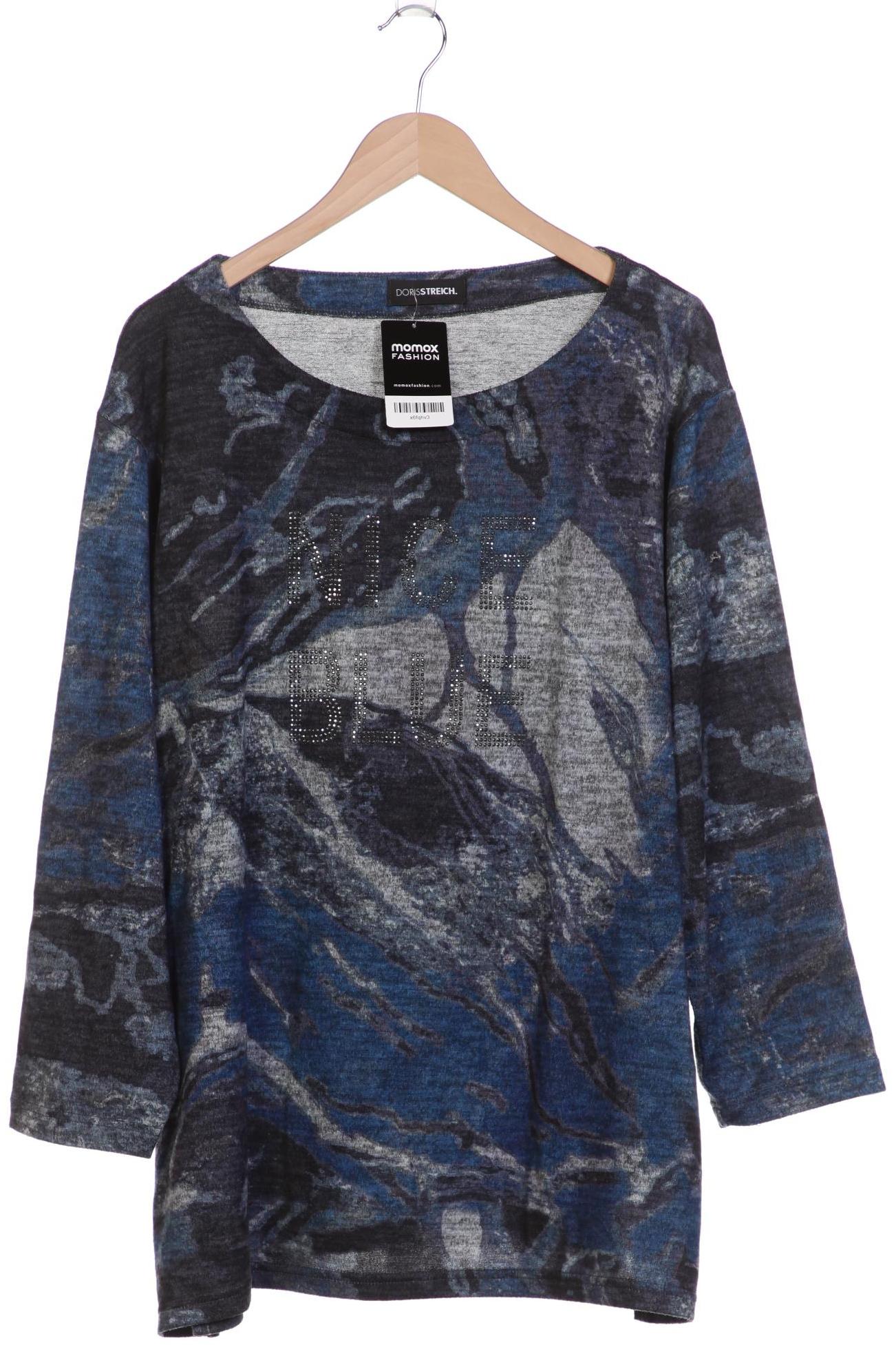

Doris Streich Damen Pullover, blau, Gr. 52