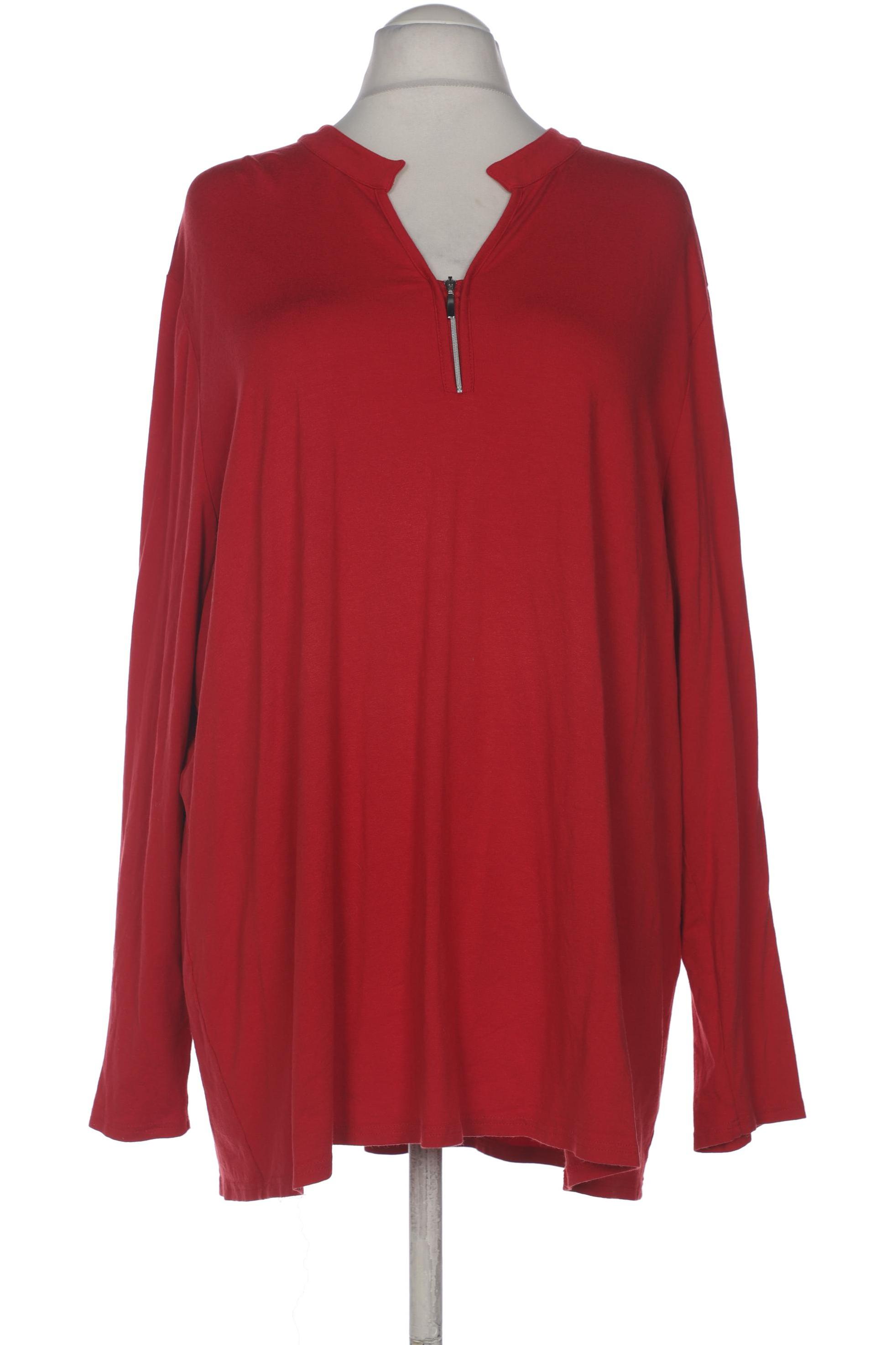

Doris Streich Damen Langarmshirt, rot, Gr. 54