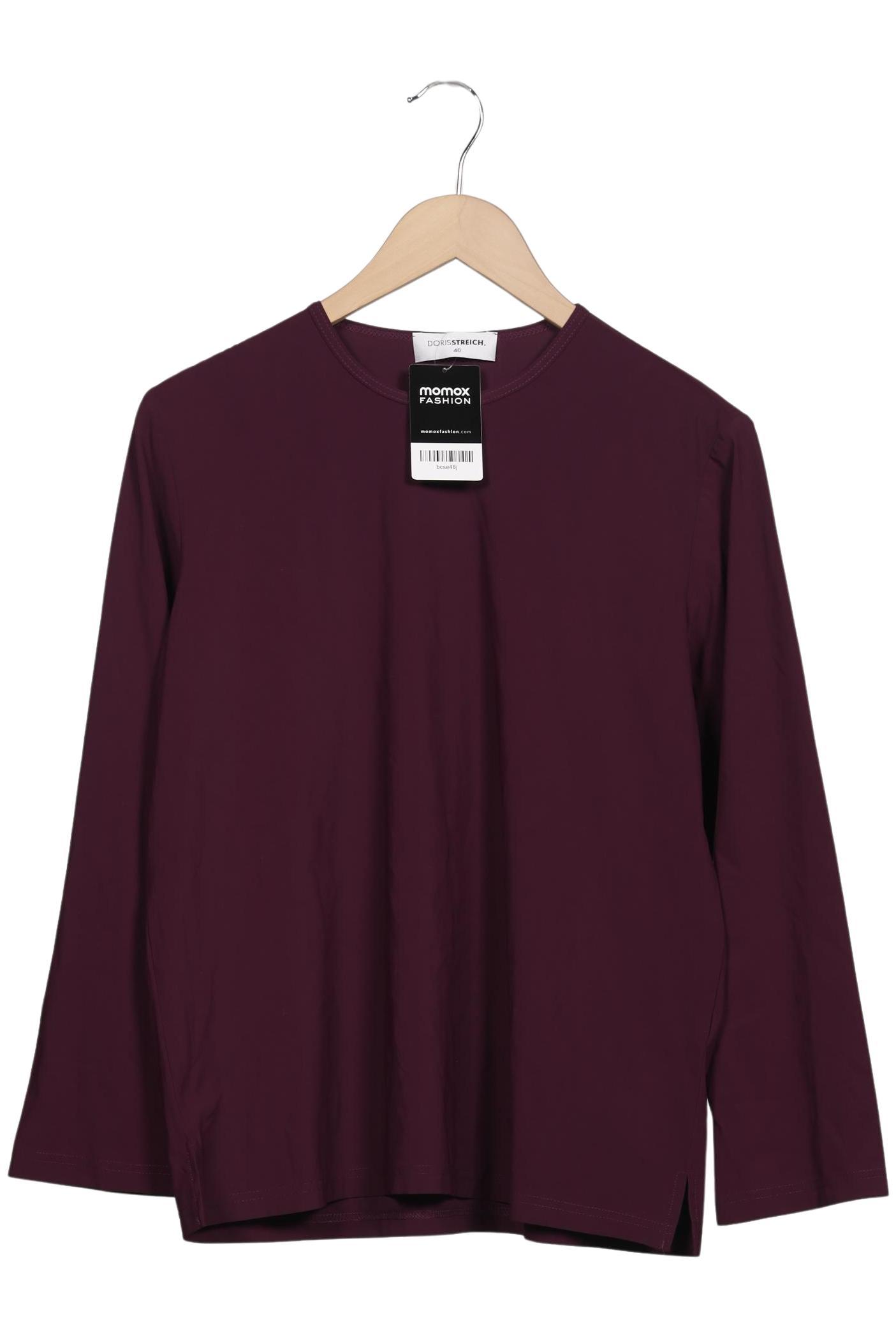 

Doris Streich Damen Langarmshirt, flieder, Gr. 40