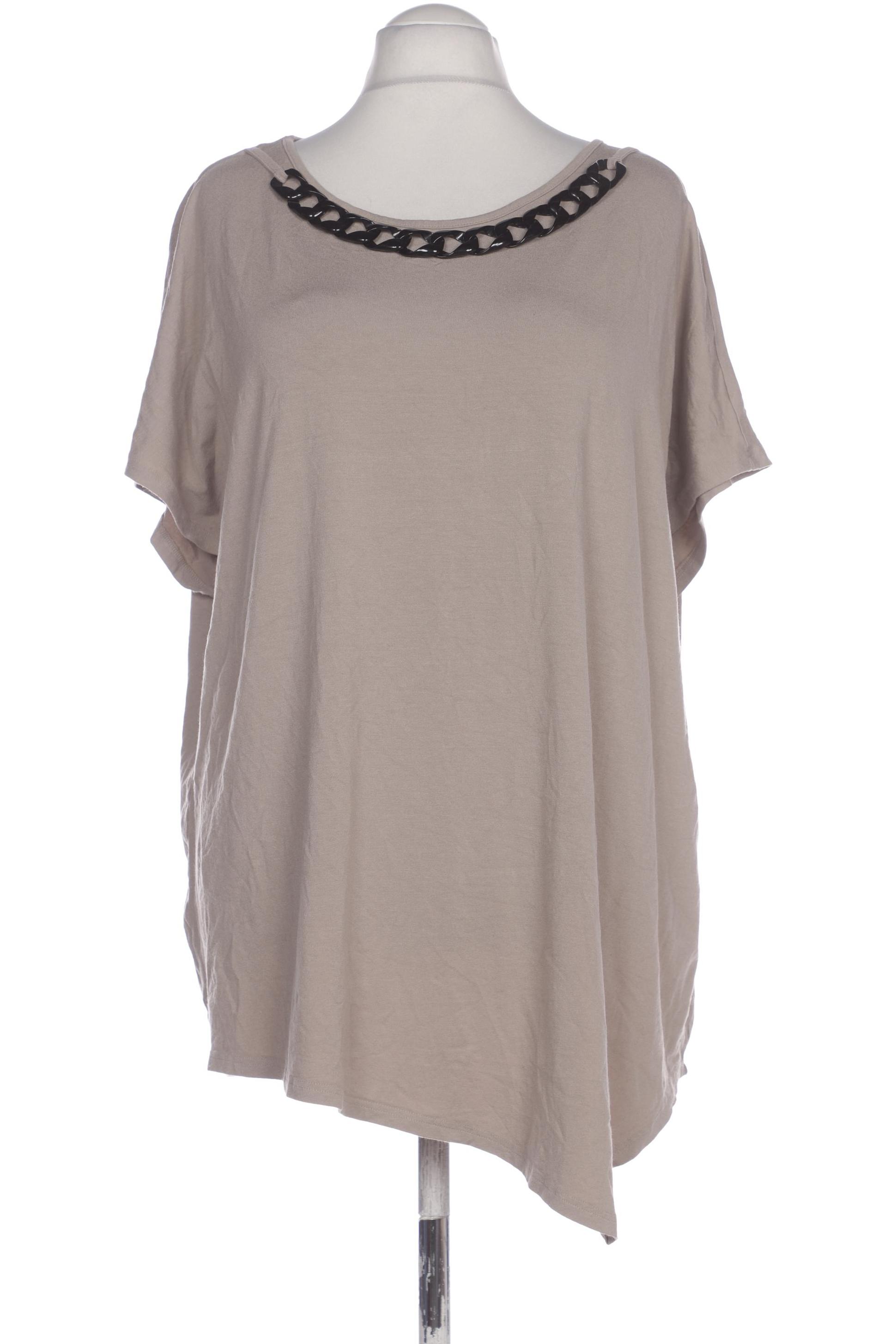 

Doris Streich Damen T-Shirt, beige, Gr. 54
