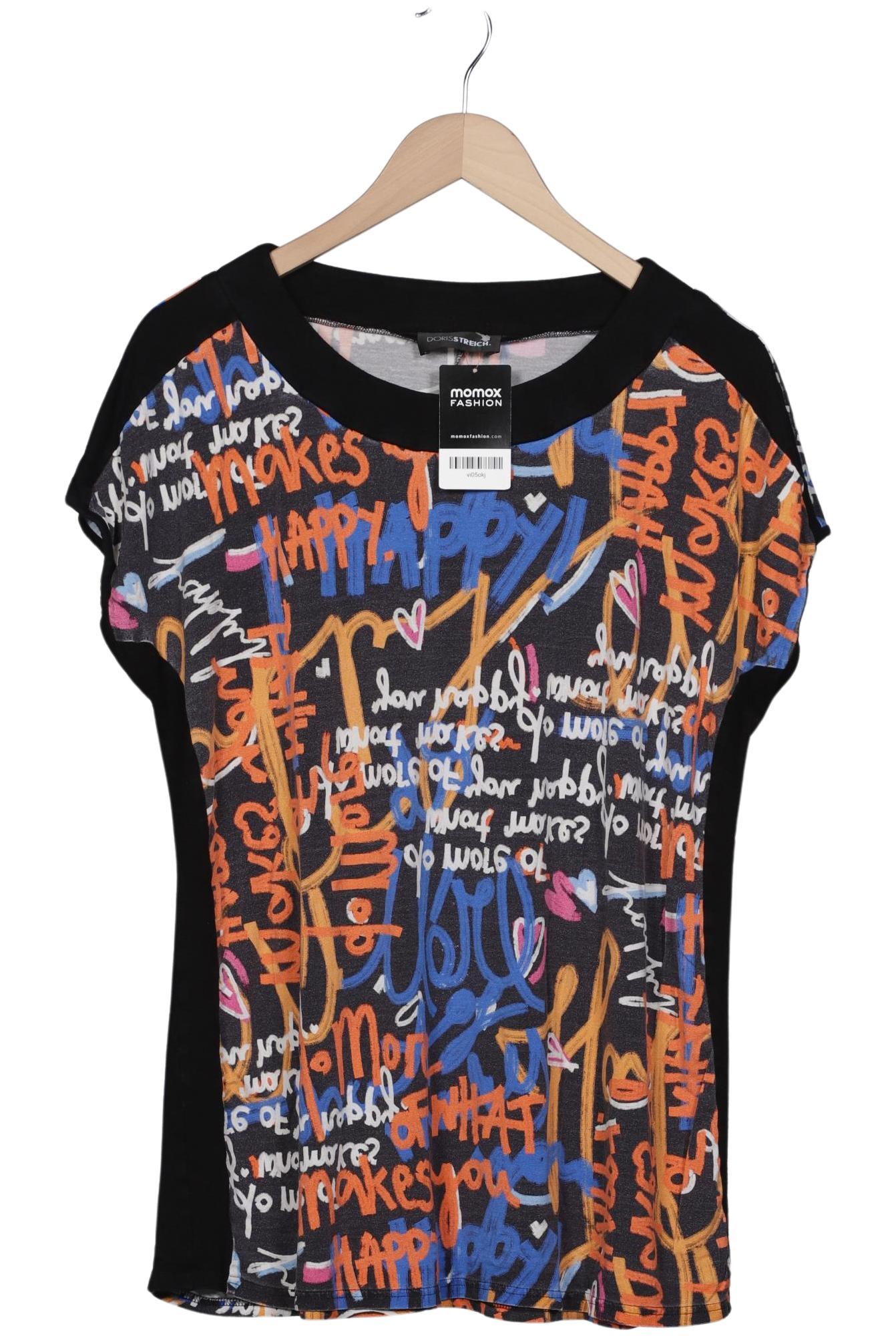 

Doris Streich Damen T-Shirt, schwarz, Gr. 46