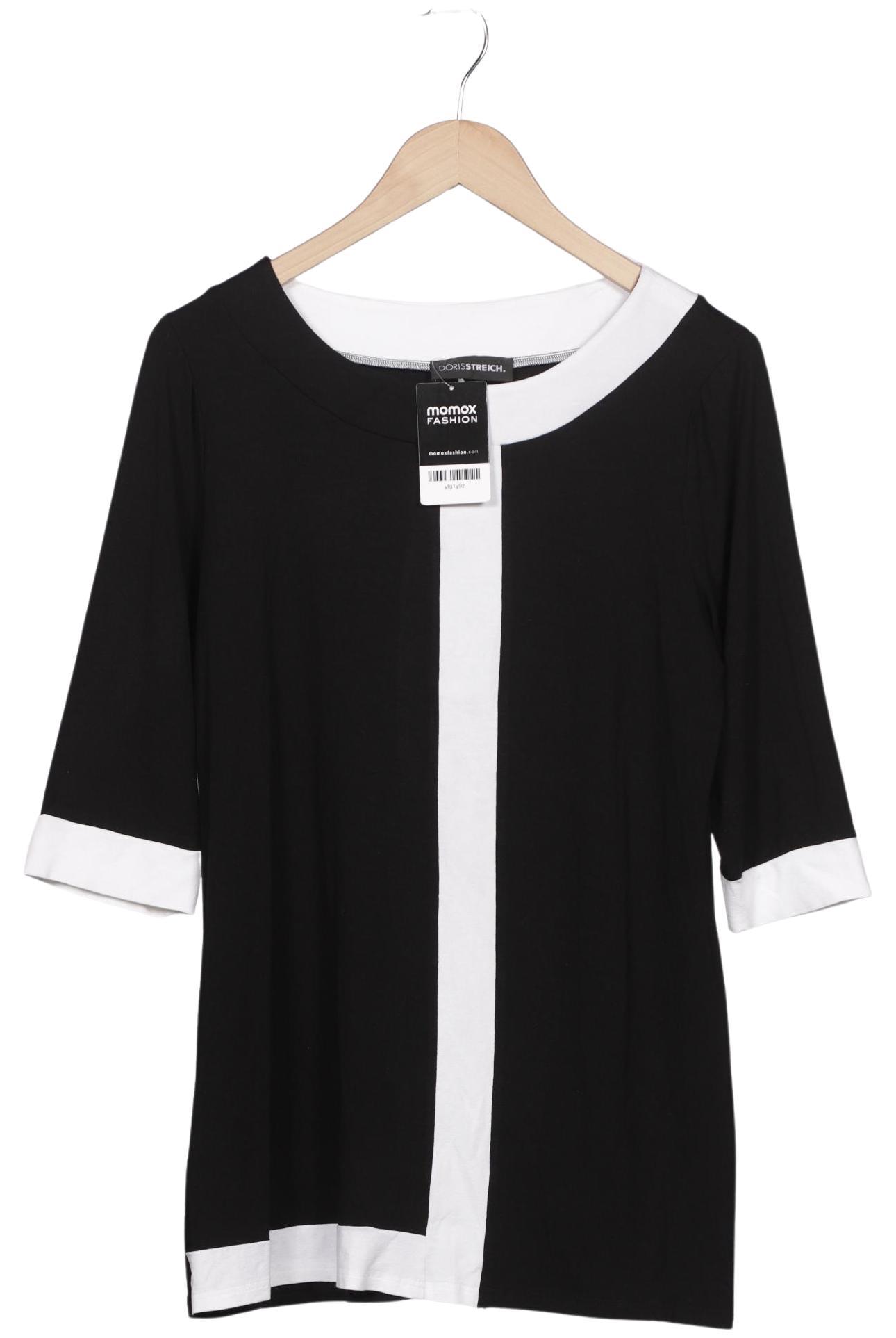 

Doris Streich Damen Langarmshirt, schwarz, Gr. 40
