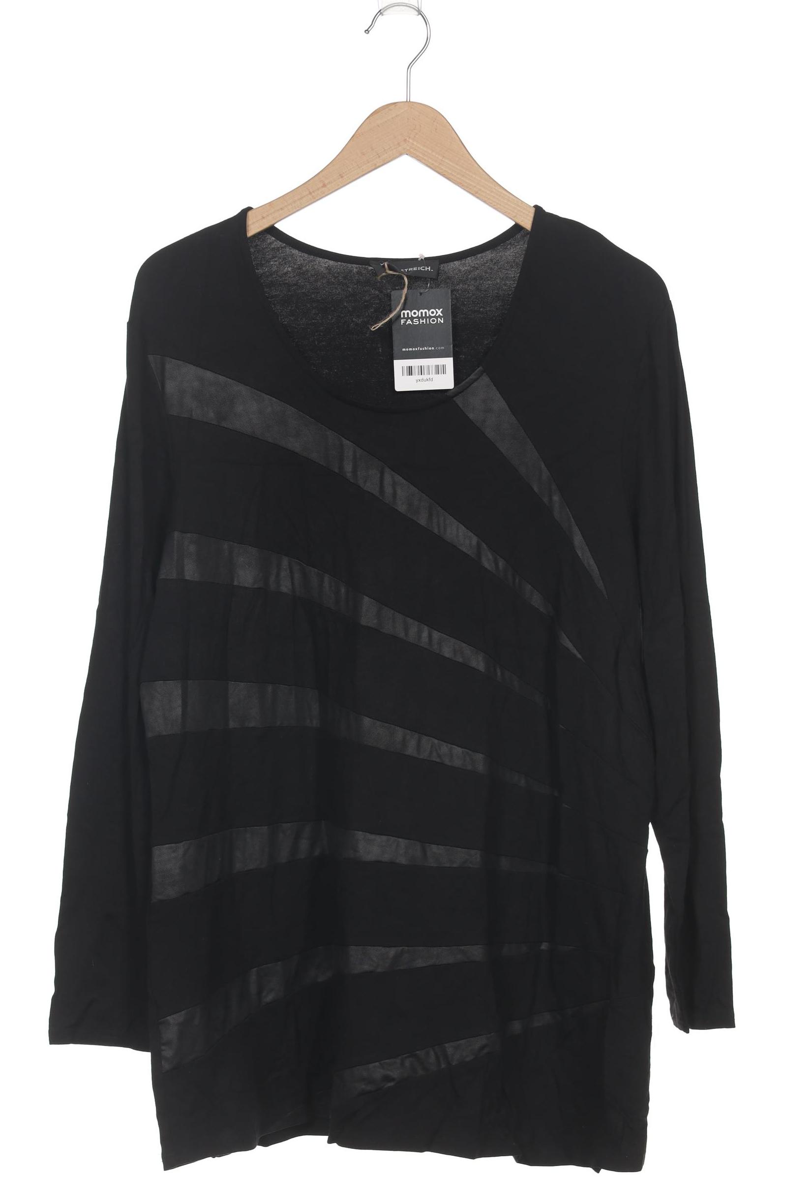 

Doris Streich Damen Langarmshirt, schwarz, Gr. 48