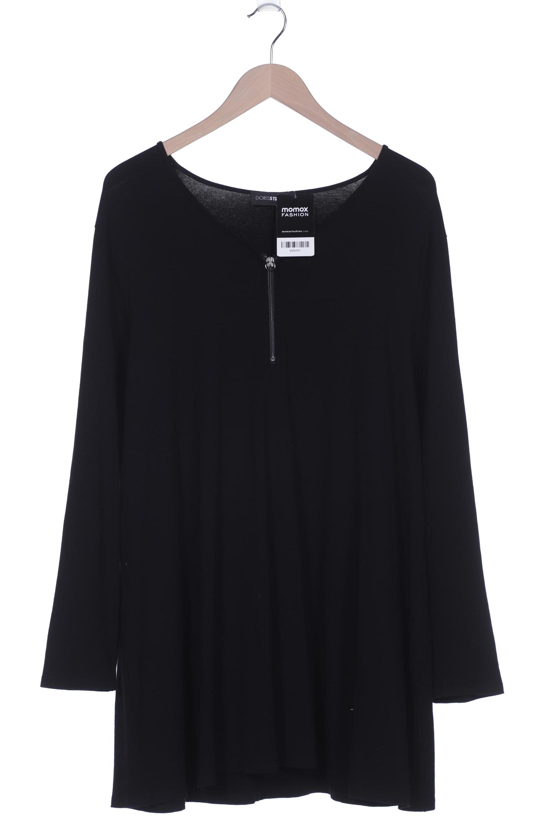 

Doris Streich Damen Langarmshirt, schwarz, Gr. 48