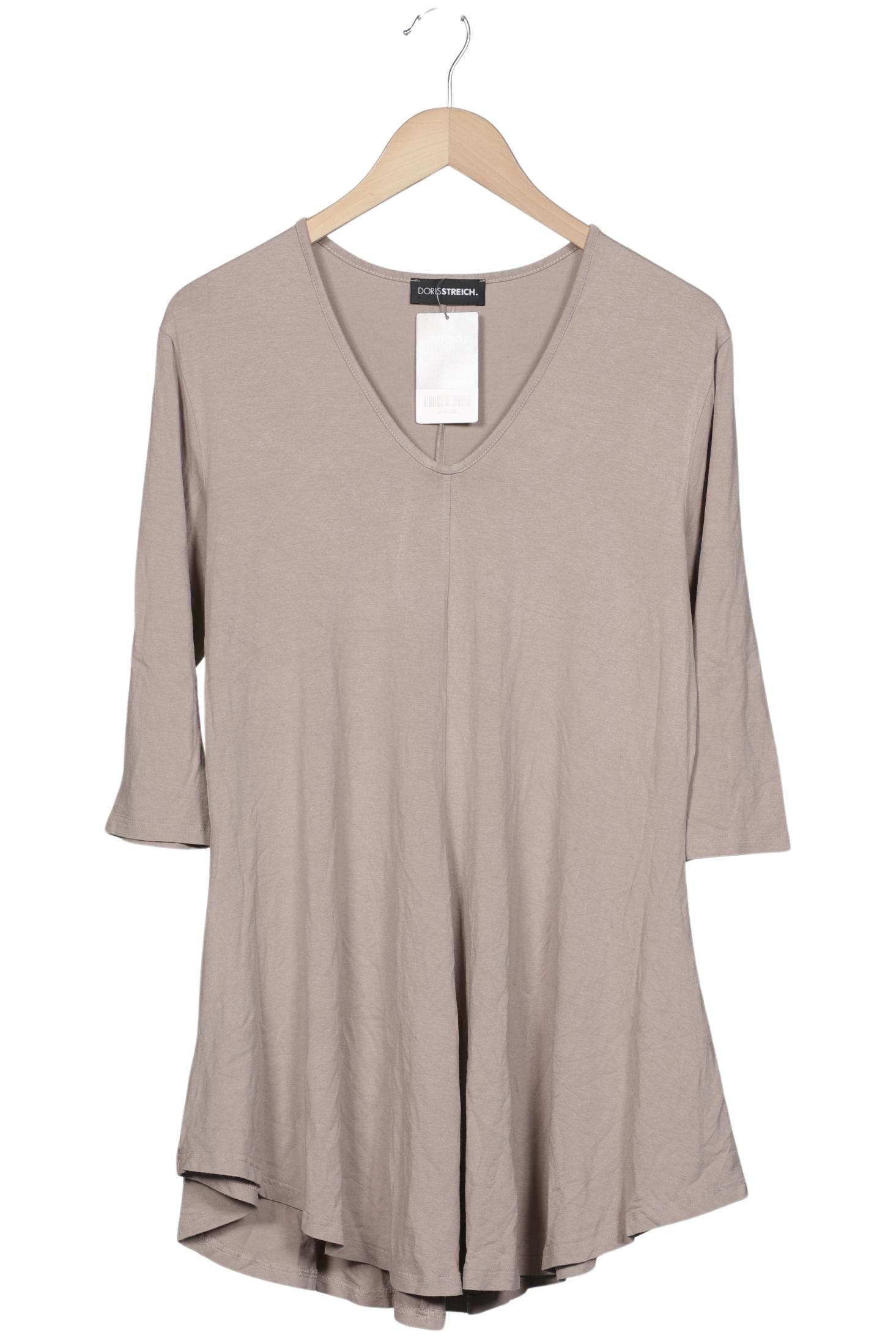 

Doris Streich Damen Langarmshirt, beige, Gr. 44