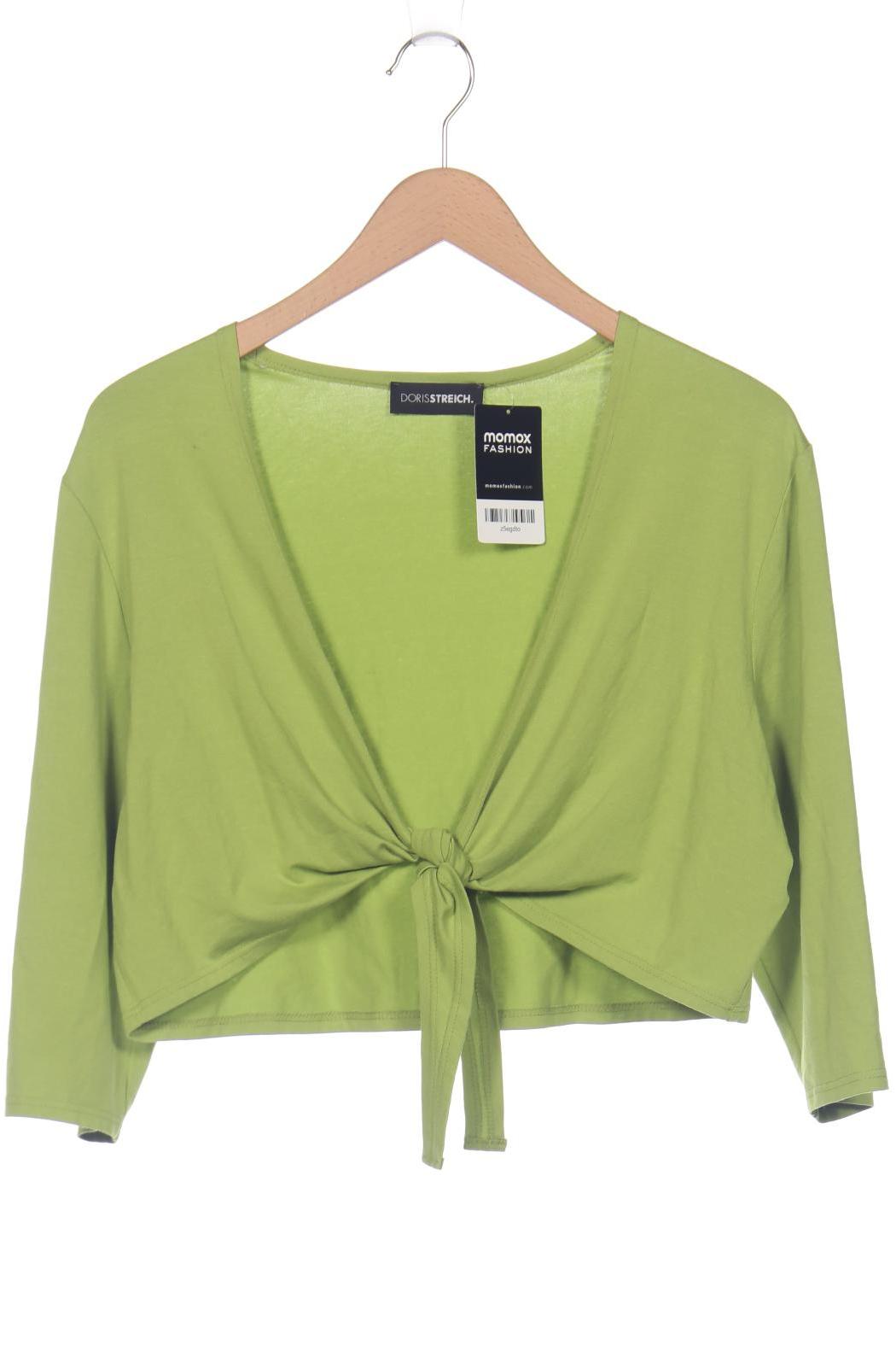 

Doris Streich Damen Strickjacke, grün, Gr. 44