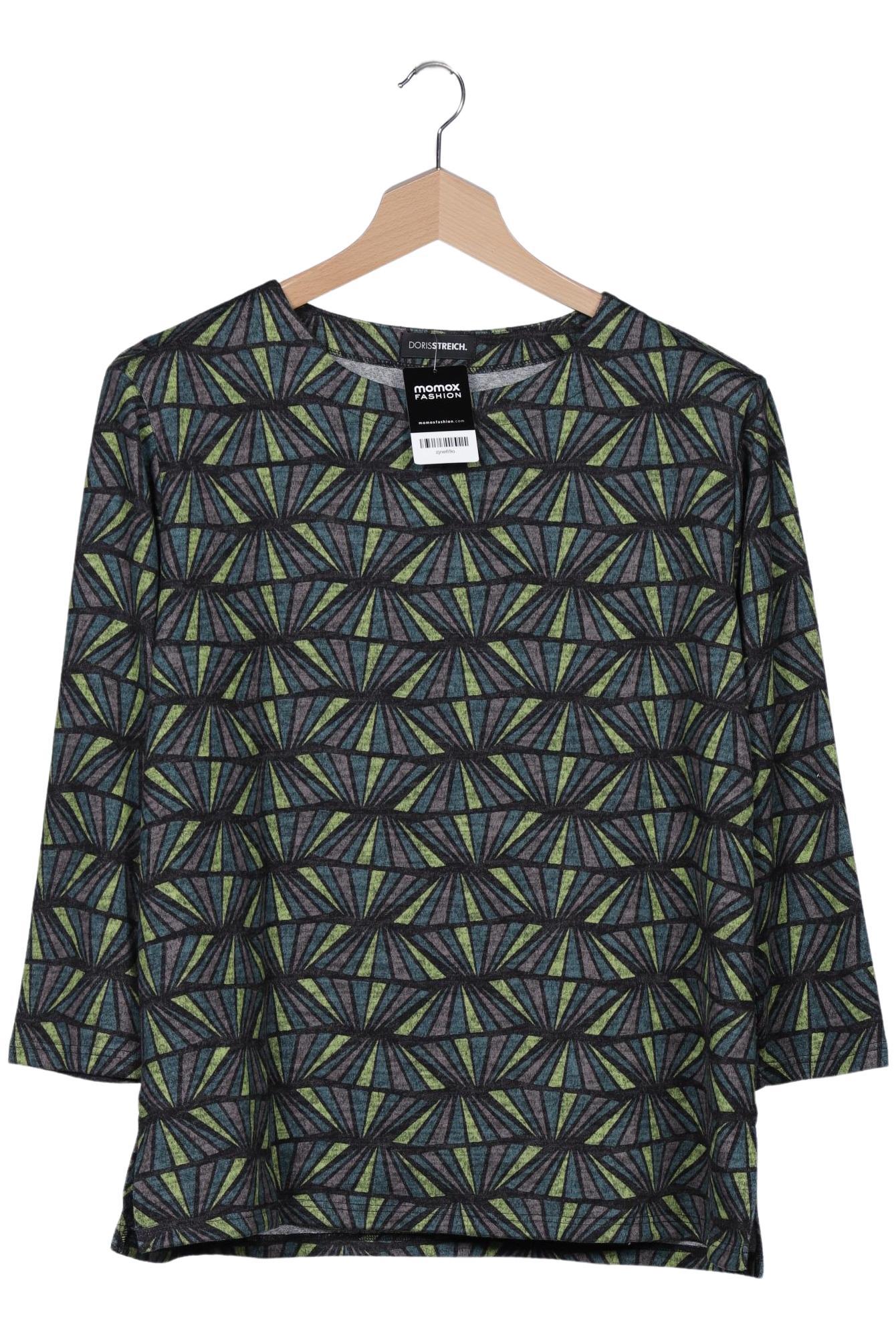 

Doris Streich Damen Langarmshirt, türkis, Gr. 46