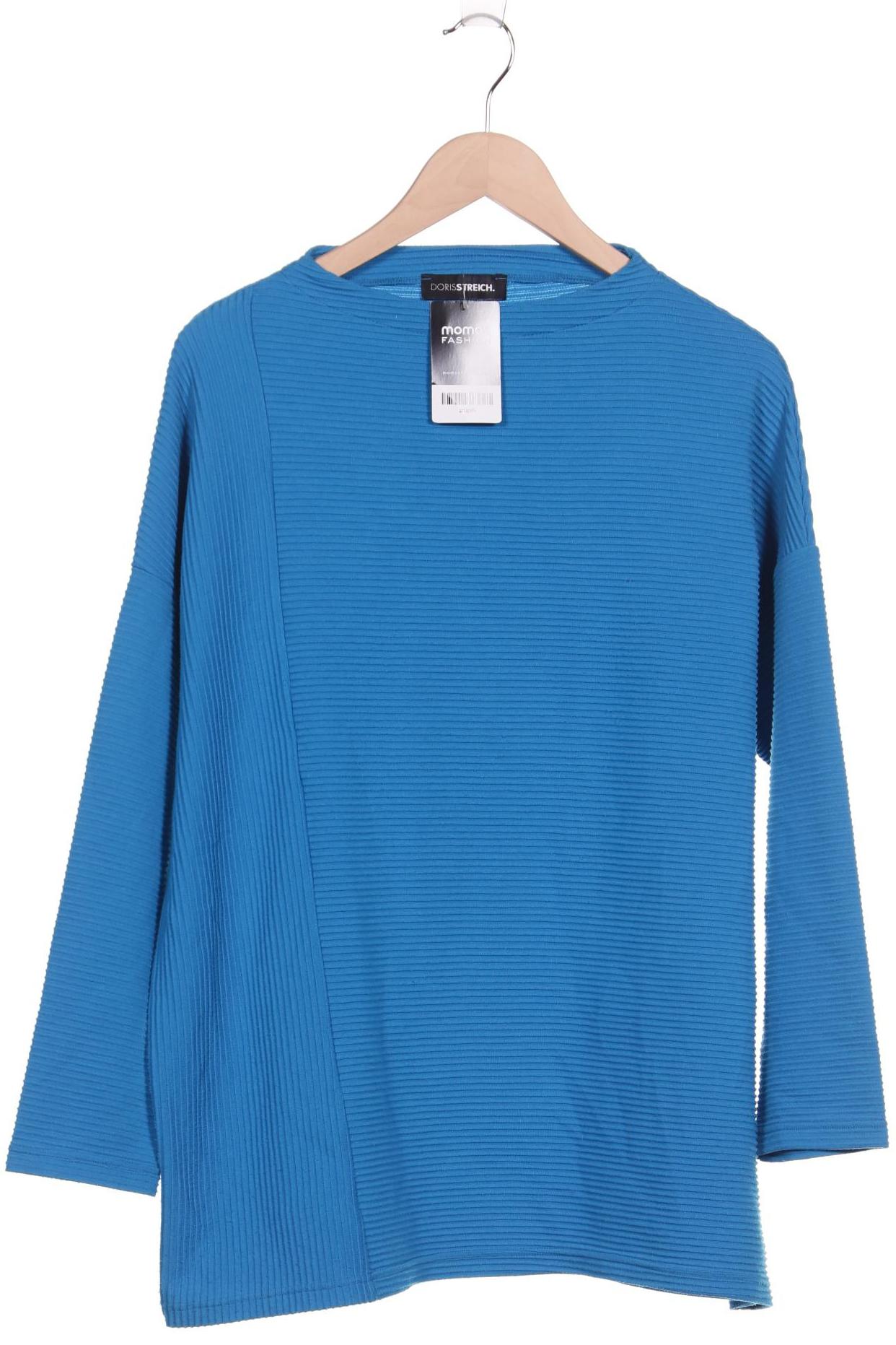 

Doris Streich Damen Langarmshirt, blau