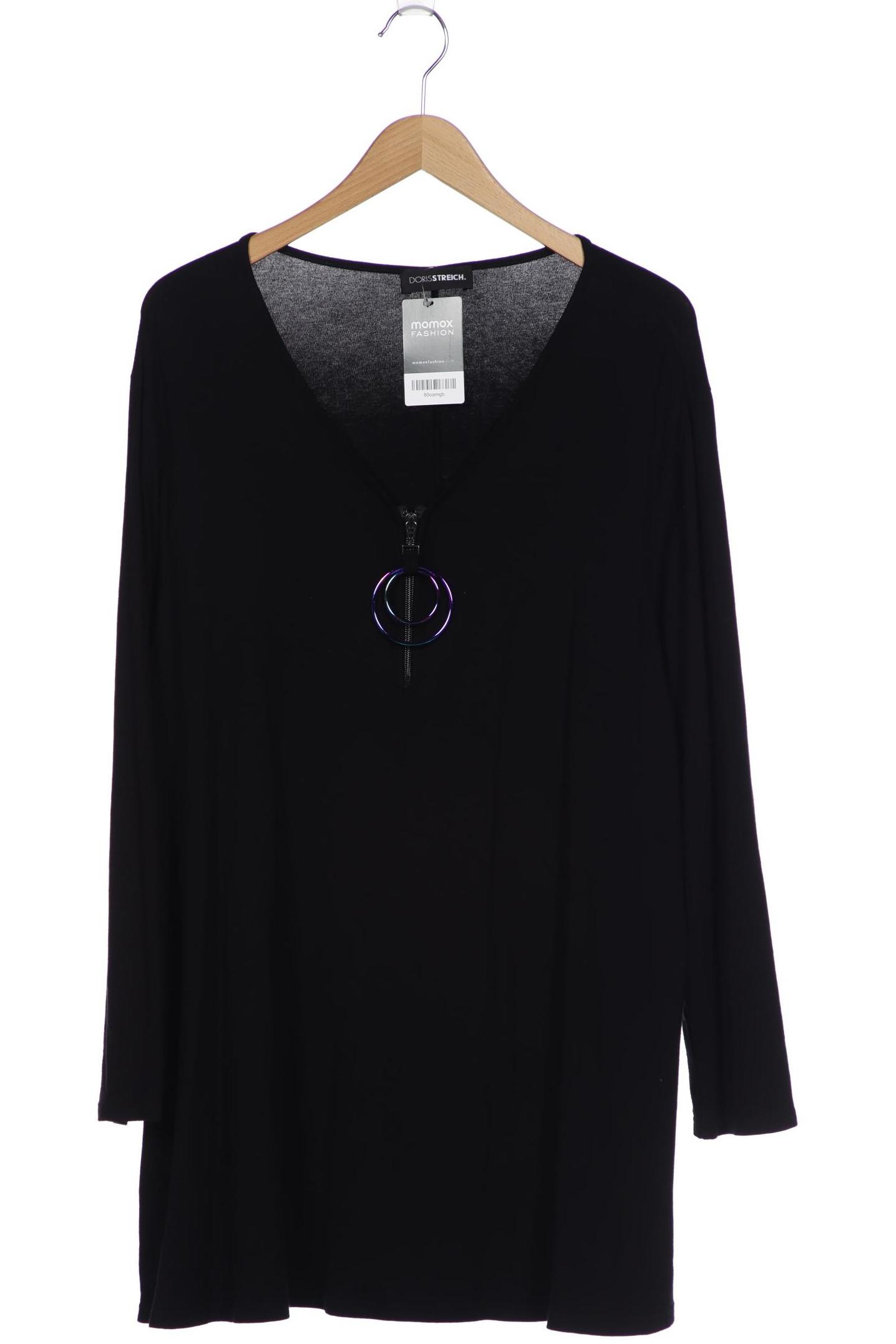 

Doris Streich Damen Langarmshirt, schwarz