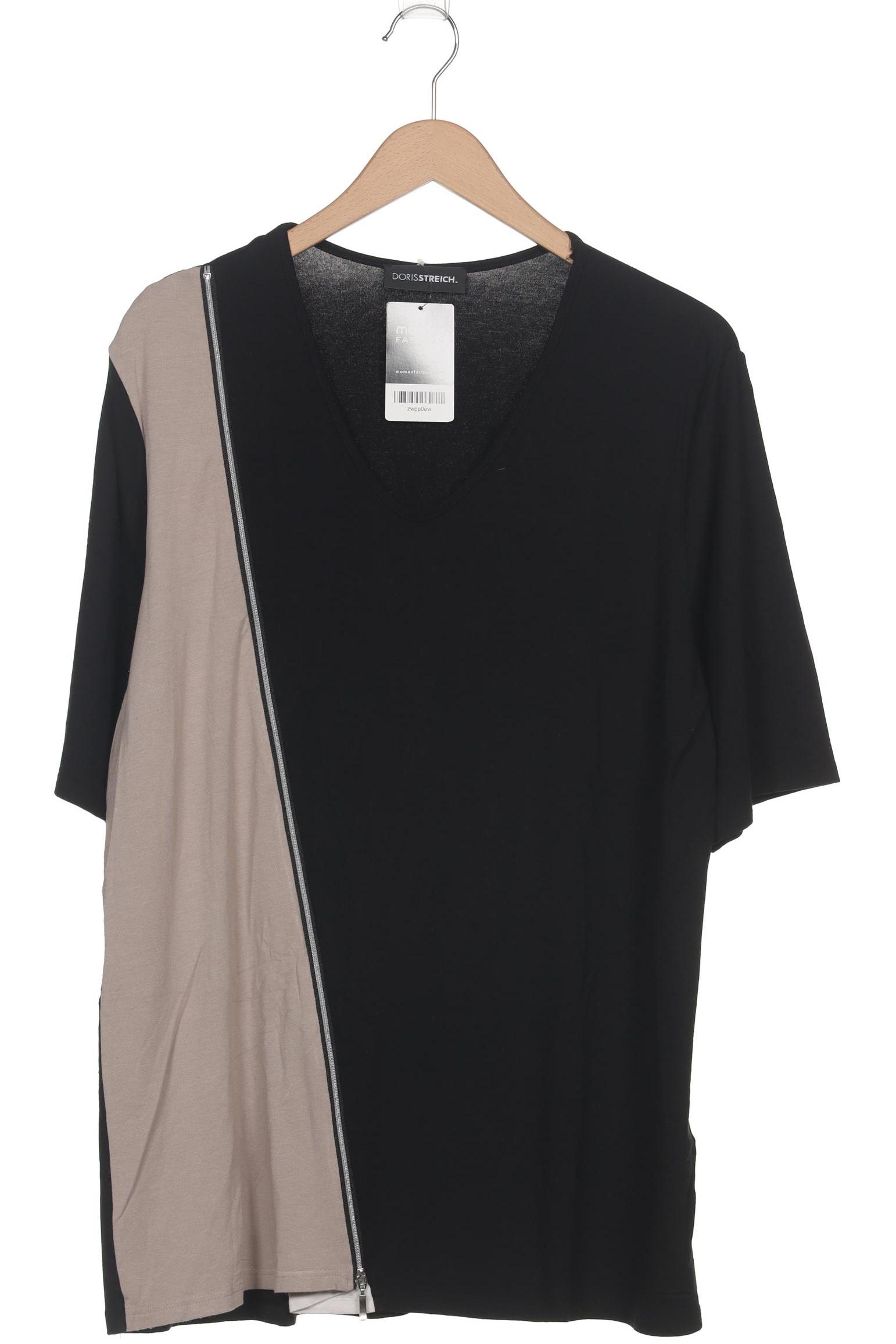 

Doris Streich Damen T-Shirt, schwarz, Gr. 48