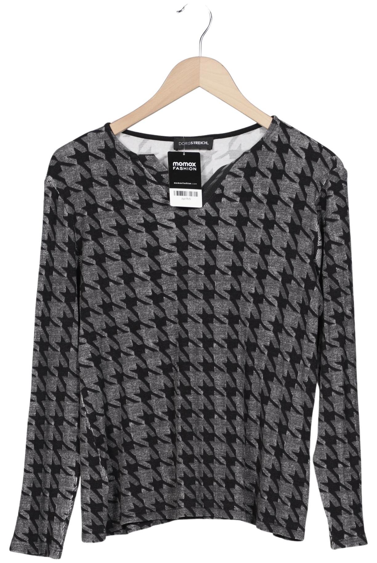 

Doris Streich Damen Langarmshirt, grau, Gr. 38