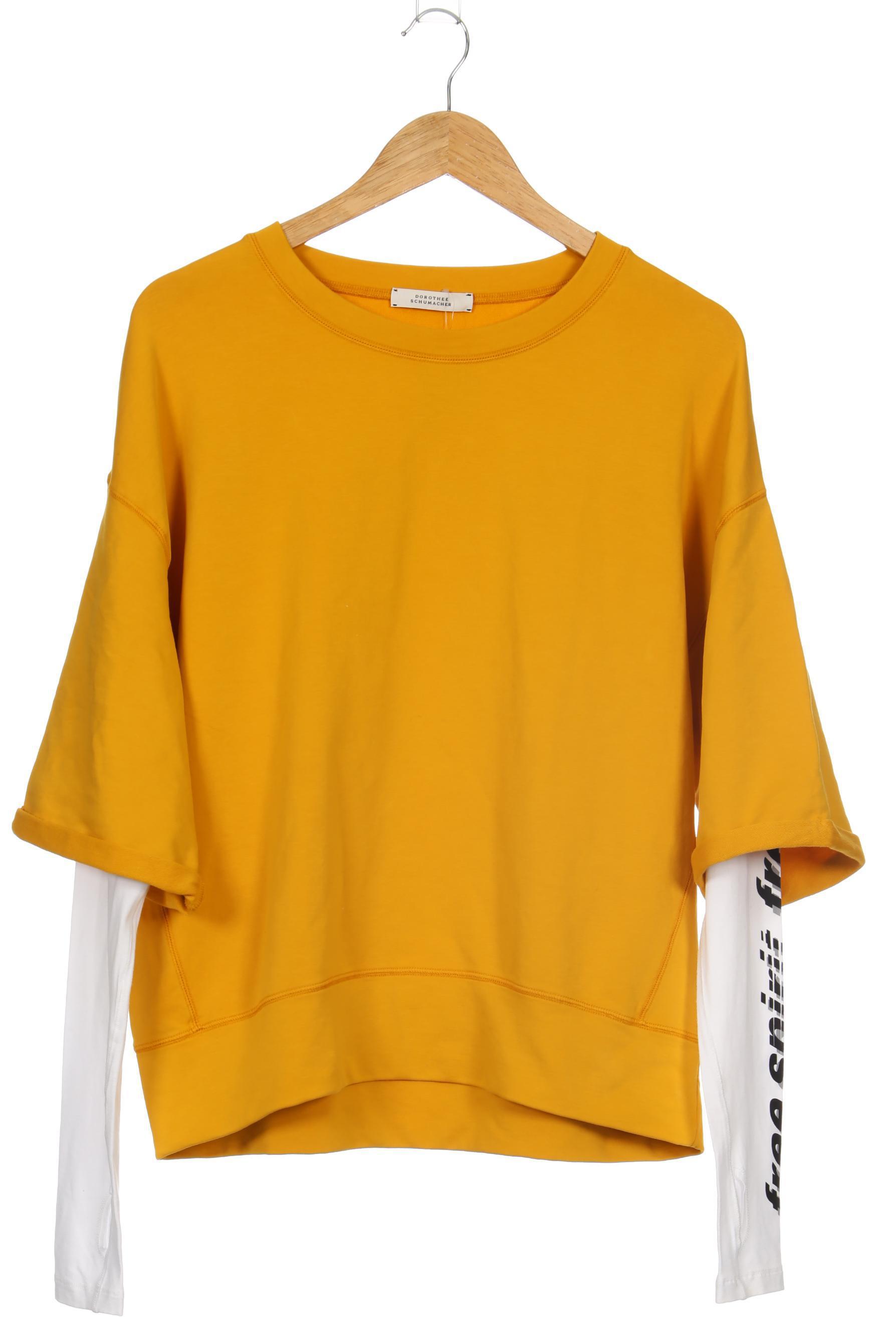 

Dorothee Schumacher Damen Sweatshirt, gelb, Gr.