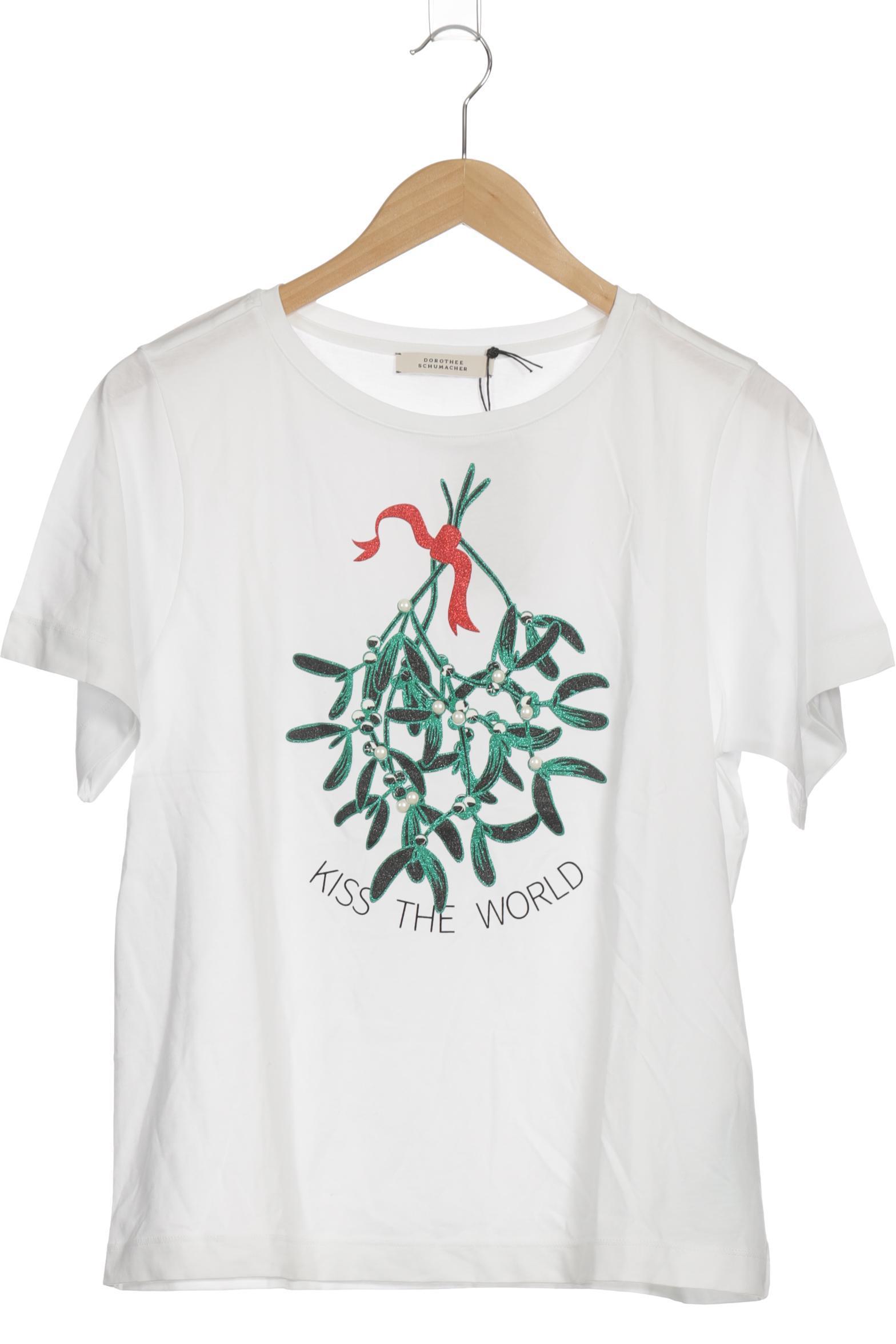 

Dorothee Schumacher Damen T-Shirt, weiß, Gr. 32