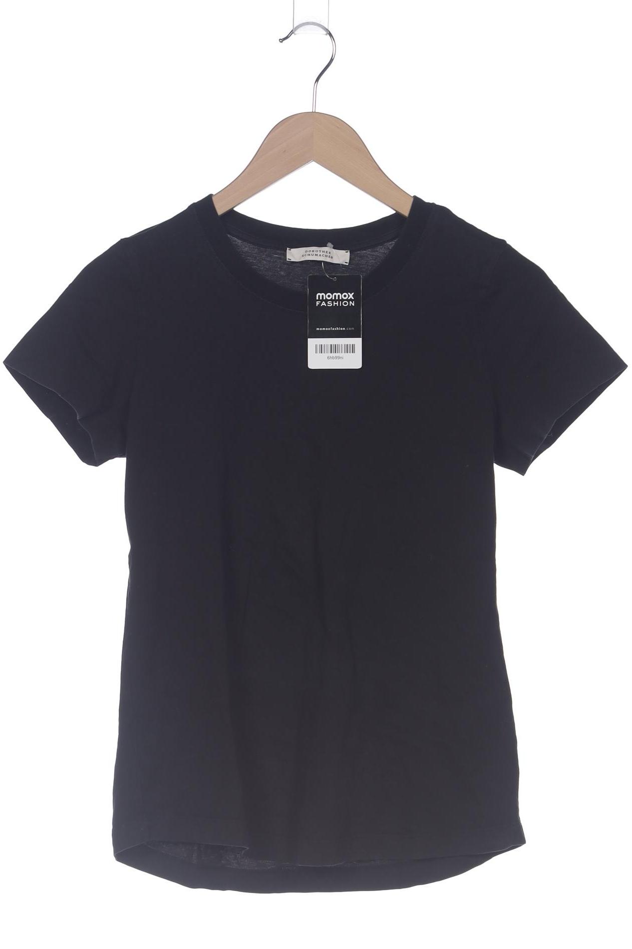 

Dorothee Schumacher Damen T-Shirt, schwarz, Gr. 34