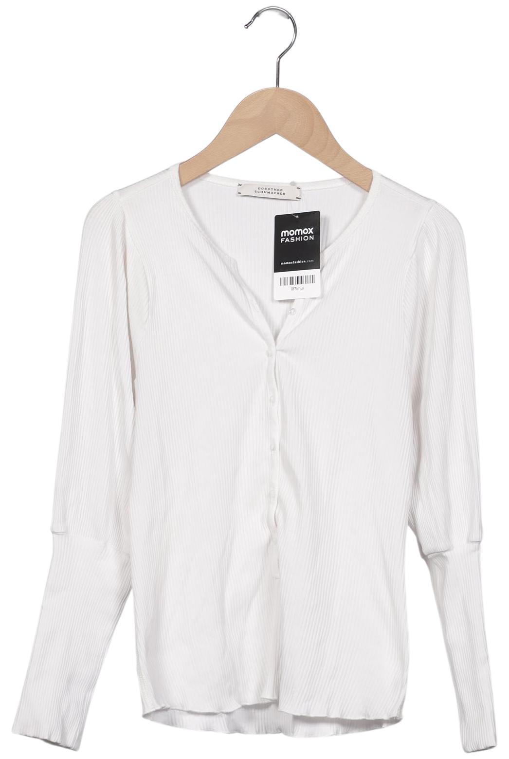 

Dorothee Schumacher Damen Langarmshirt, weiß, Gr. 34