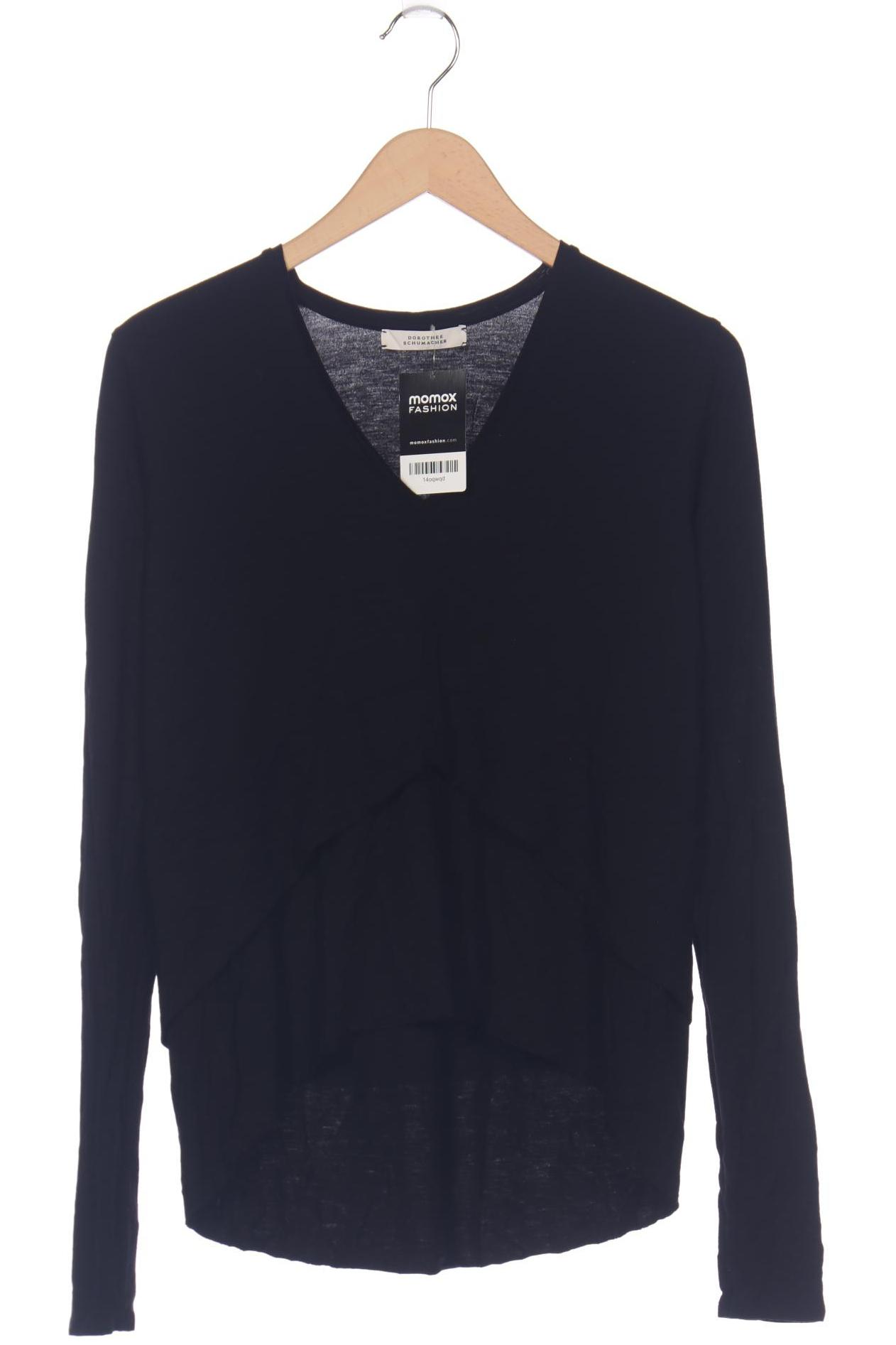 

Dorothee Schumacher Damen Langarmshirt, schwarz, Gr. 36