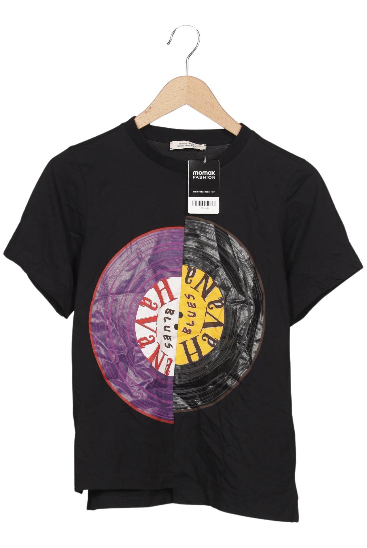 

Dorothee Schumacher Damen T-Shirt, schwarz, Gr. 34