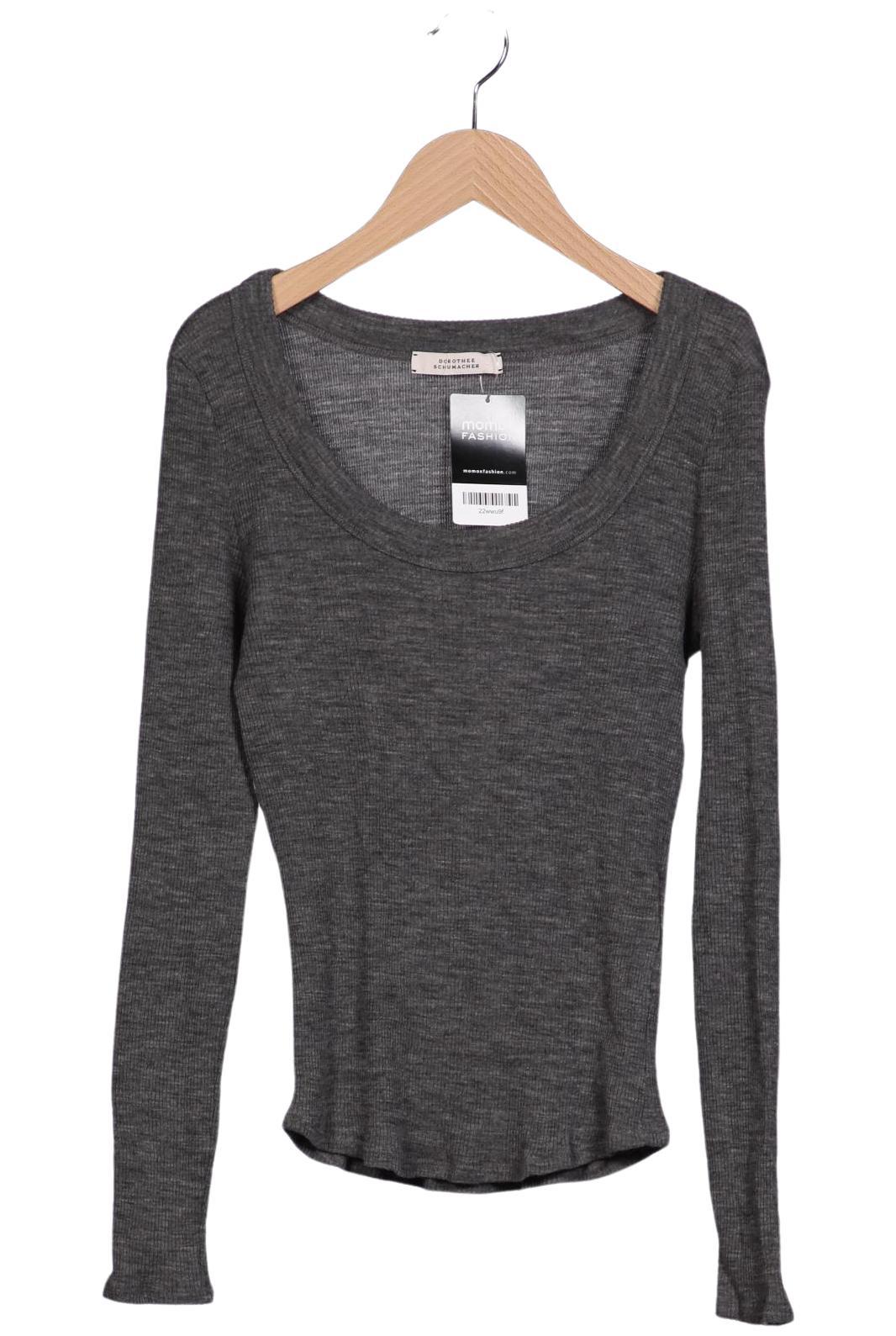 

Dorothee Schumacher Damen Langarmshirt, grau, Gr. 36