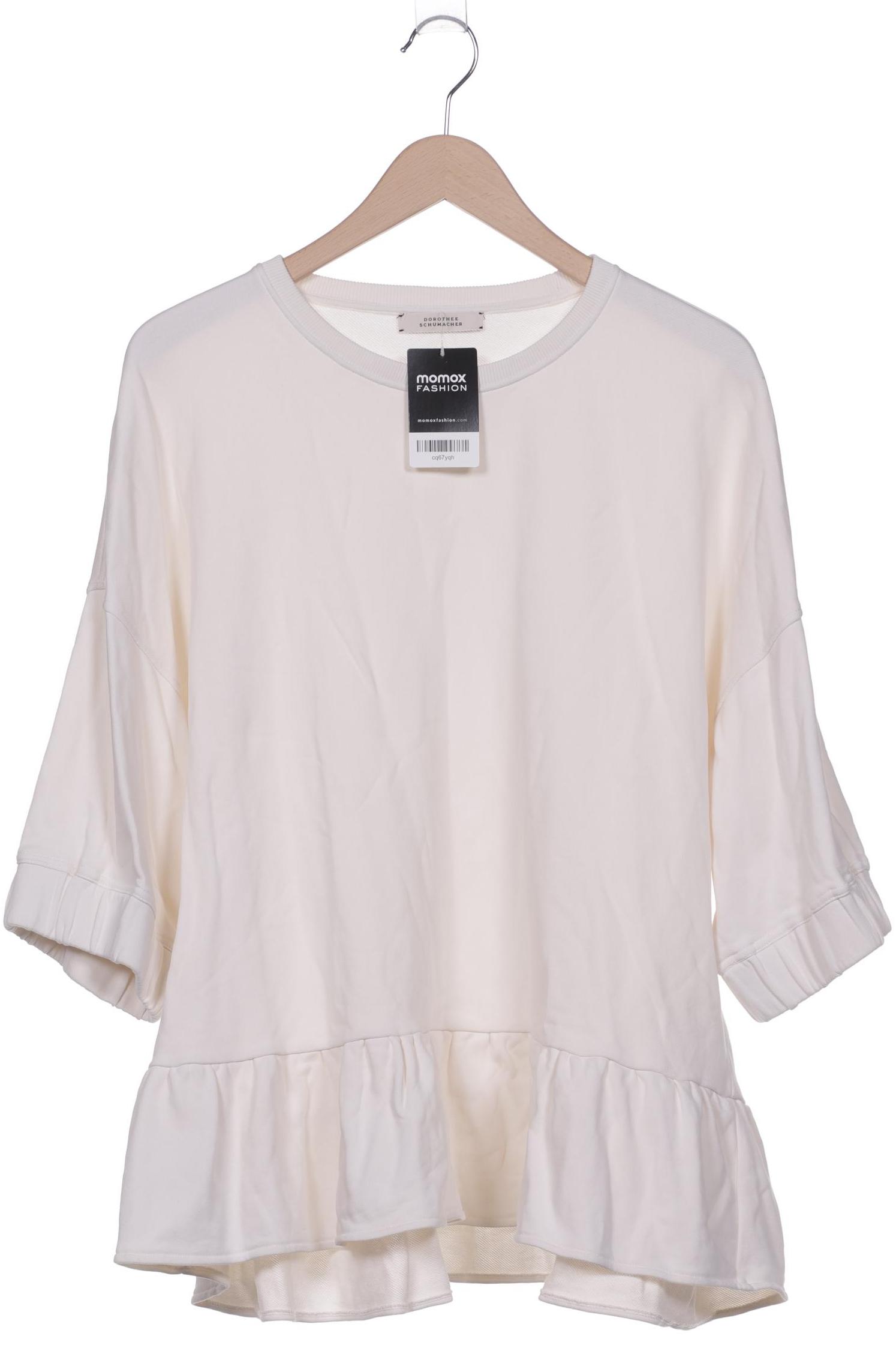 

Dorothee Schumacher Damen Sweatshirt, weiß, Gr. 44