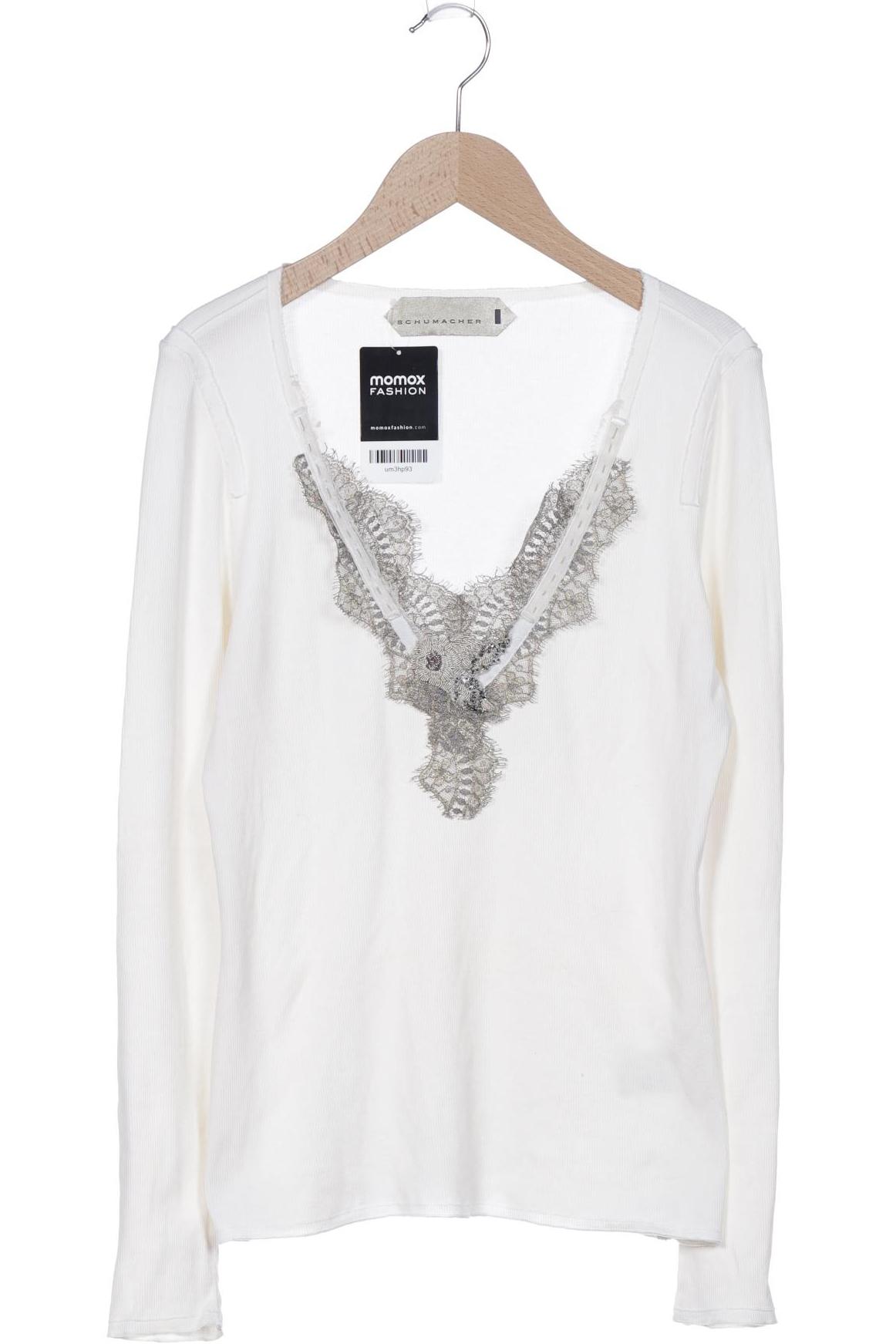 

Dorothee Schumacher Damen Langarmshirt, cremeweiß, Gr. 38