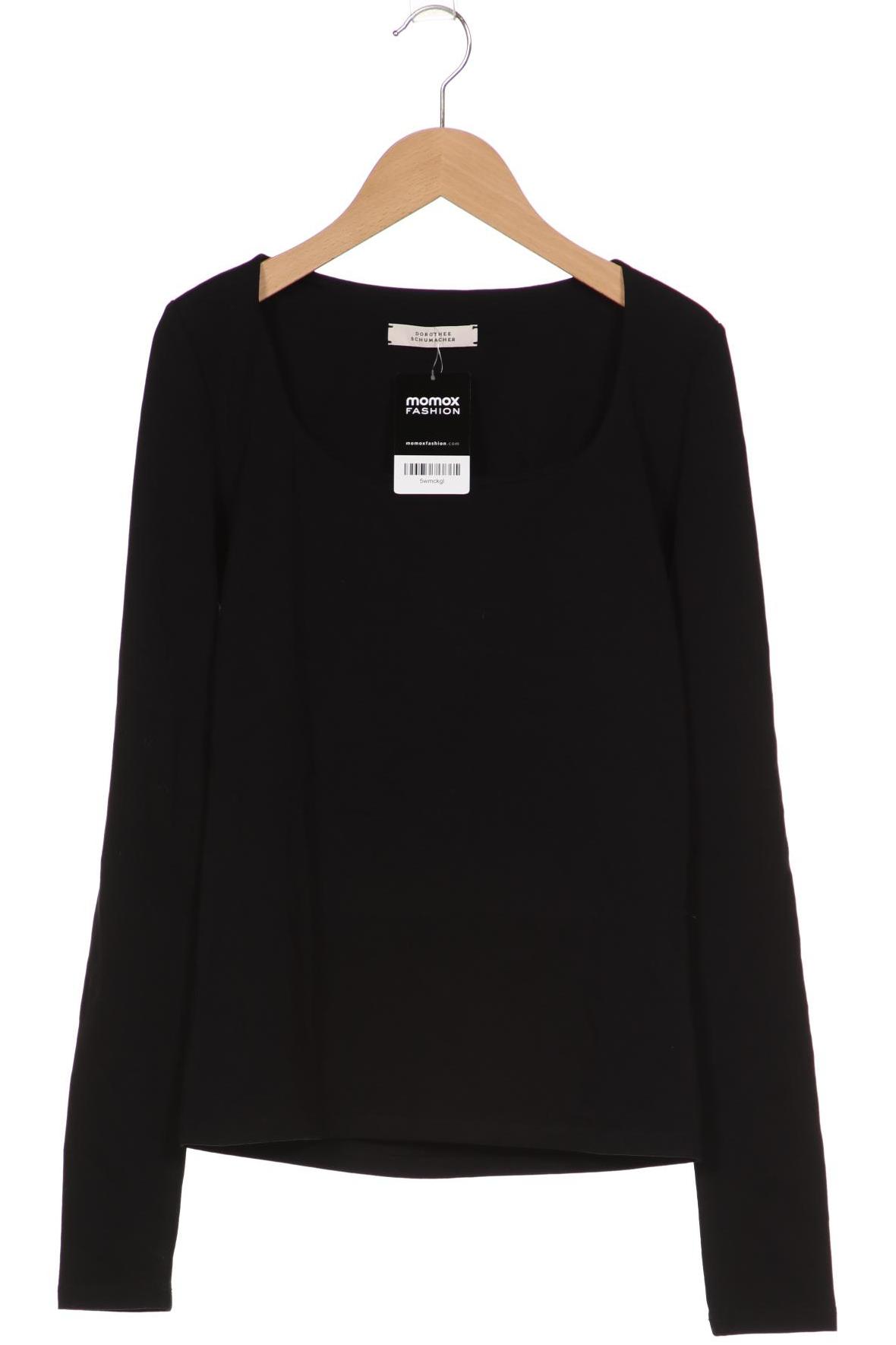 

Dorothee Schumacher Damen Langarmshirt, schwarz, Gr. 36