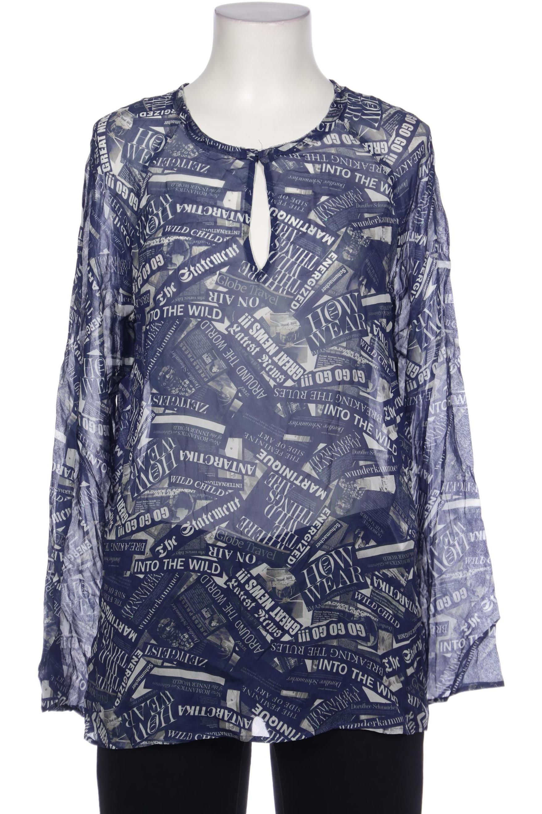 

Dorothee Schumacher Damen Bluse, marineblau, Gr. 36