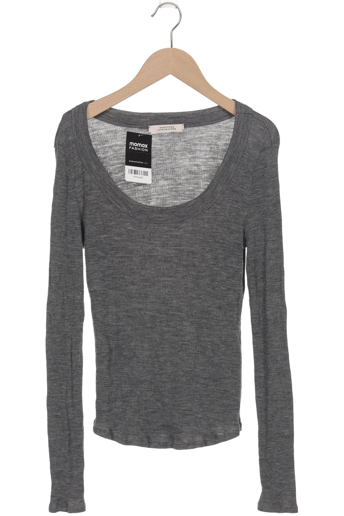 

Dorothee Schumacher Damen Langarmshirt, grau, Gr. 36