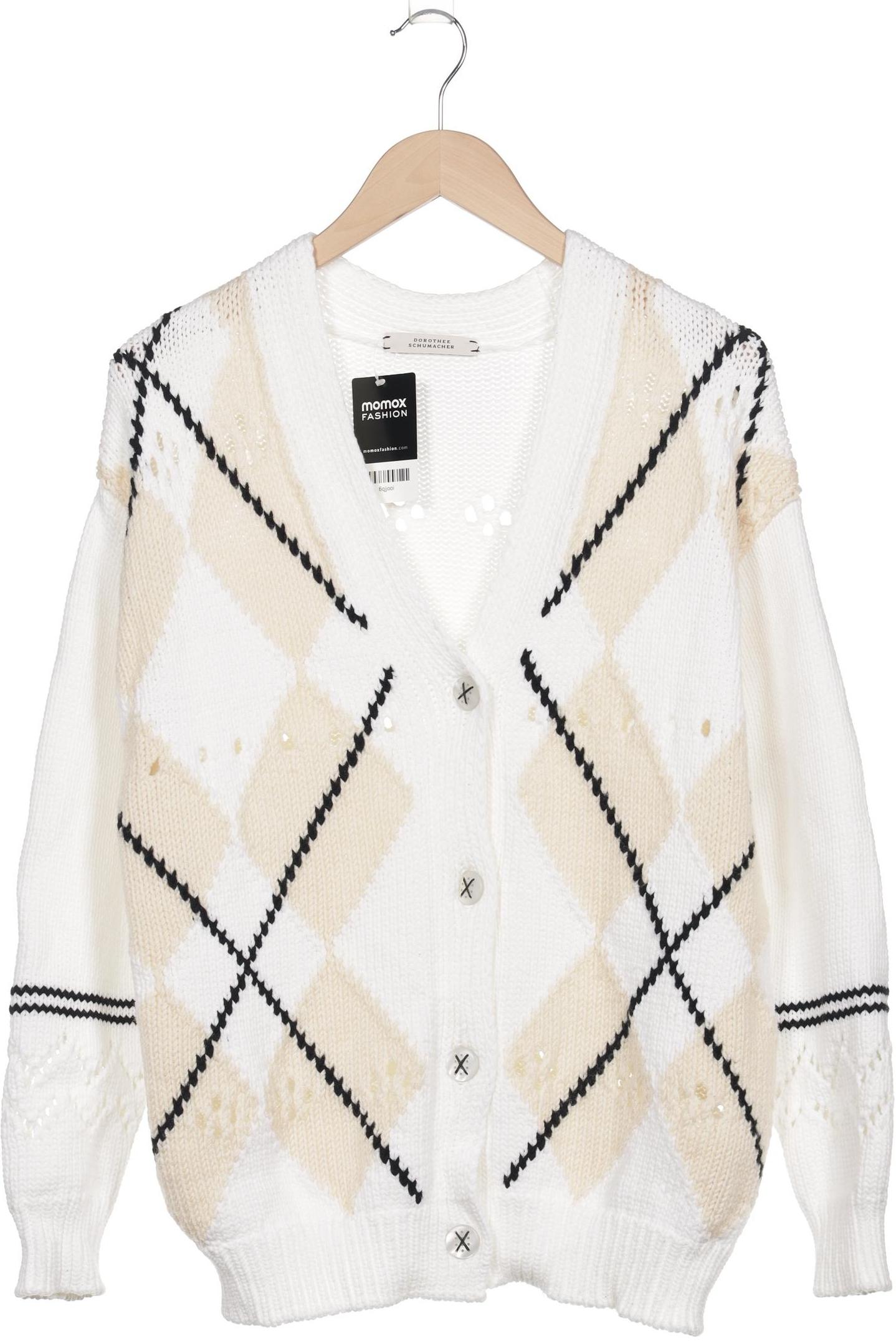 

Dorothee Schumacher Damen Strickjacke, weiß, Gr. 38