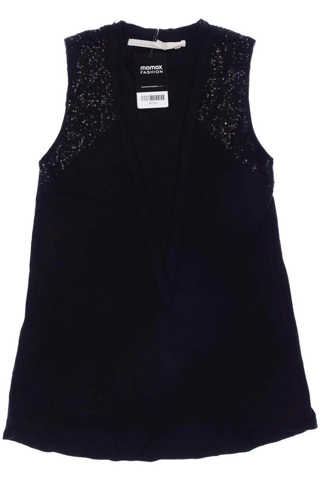 

Dorothee Schumacher Damen Top, schwarz, Gr. 34