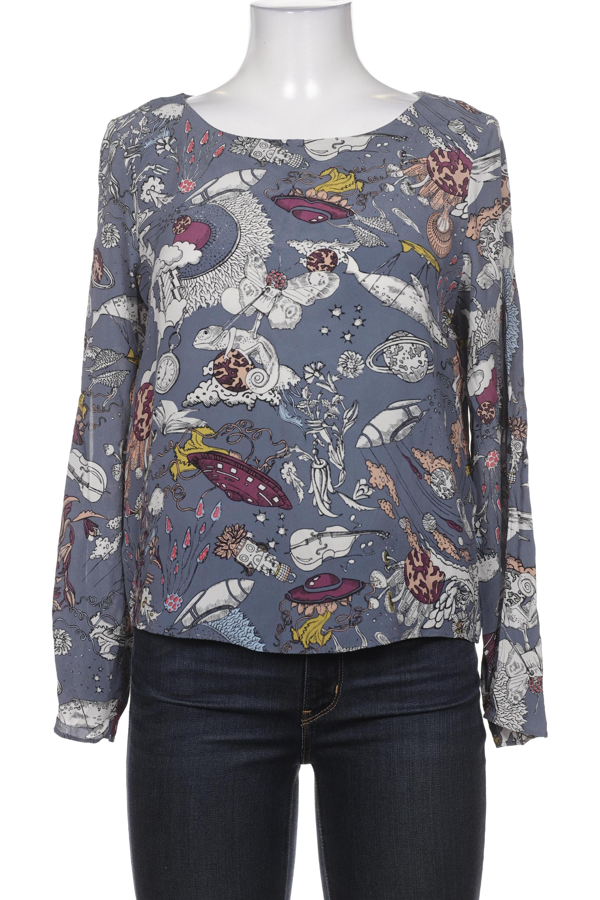 

Dorothee Schumacher Damen Bluse, blau, Gr. 38