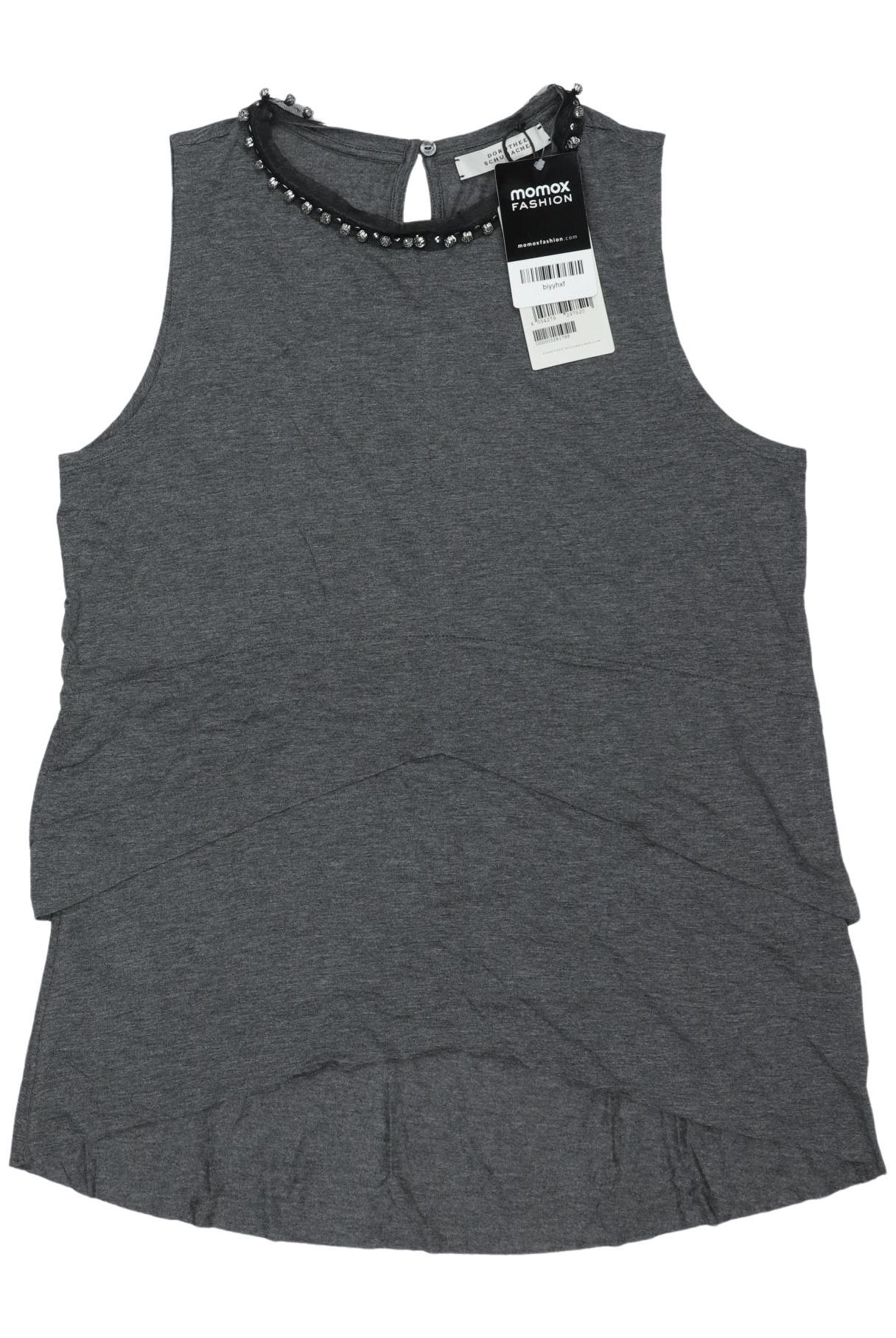 

Dorothee Schumacher Damen Top, grau, Gr. 34