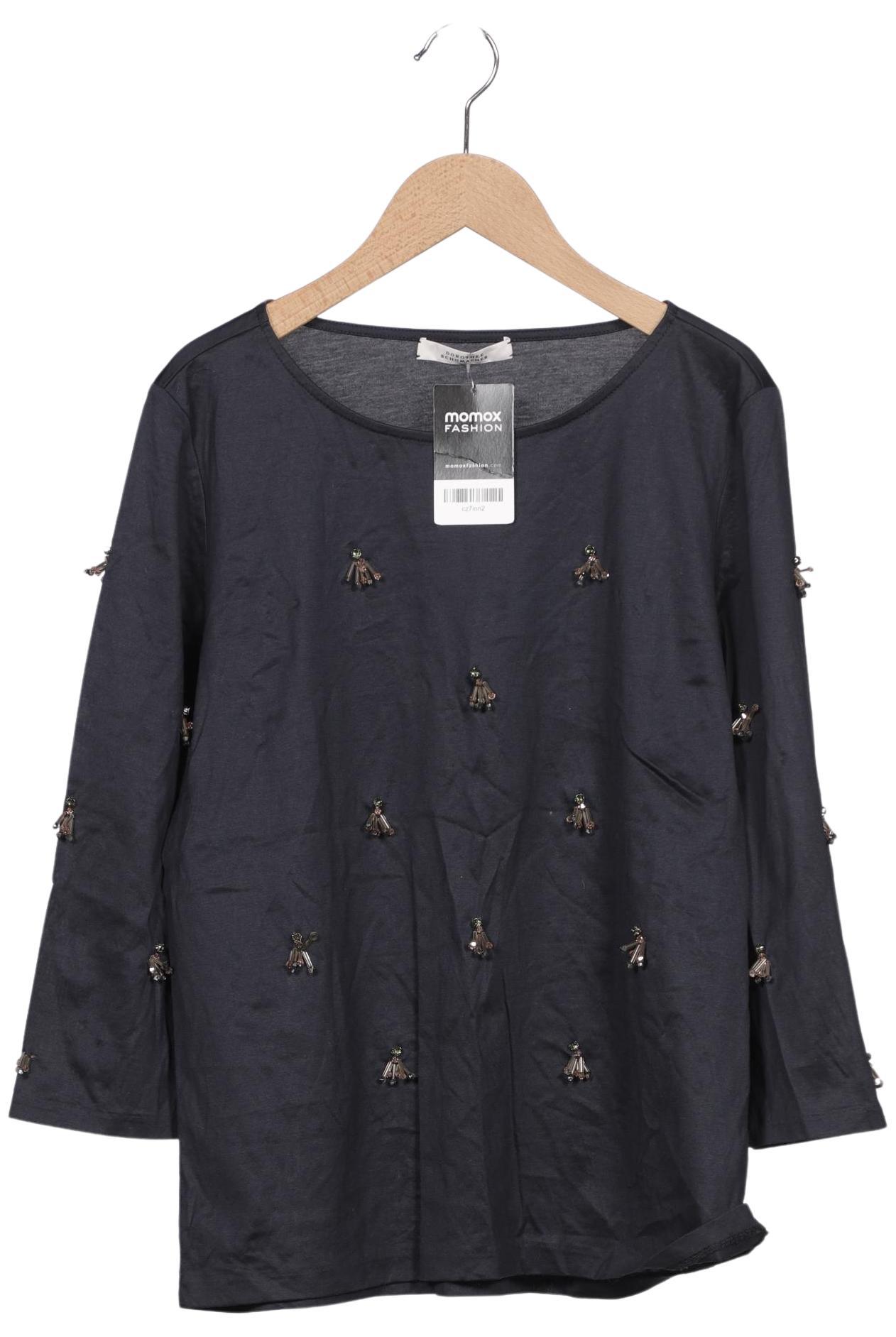 

Dorothee Schumacher Damen Langarmshirt, marineblau, Gr. 40
