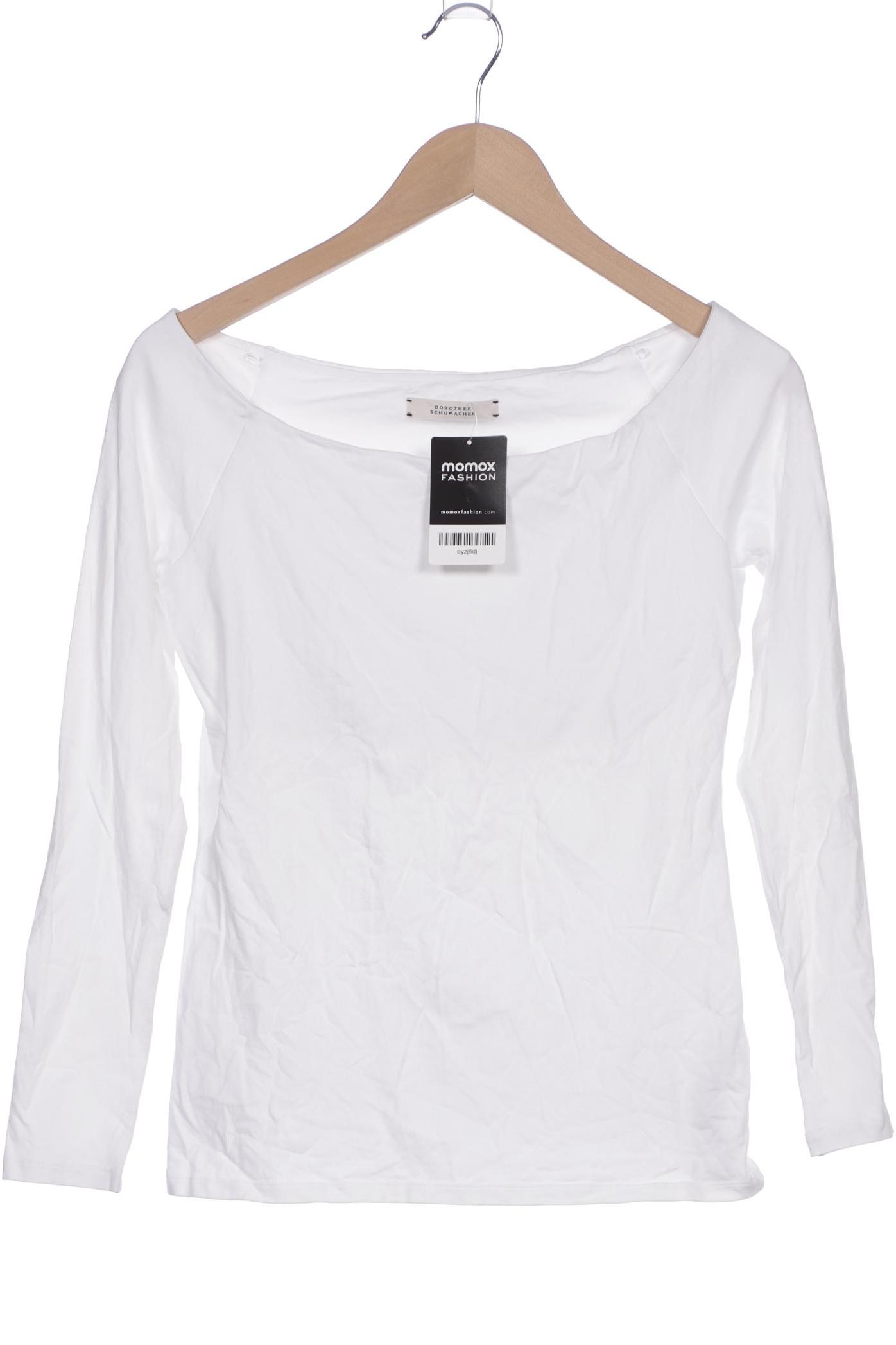 

Dorothee Schumacher Damen Langarmshirt, weiß, Gr. 34